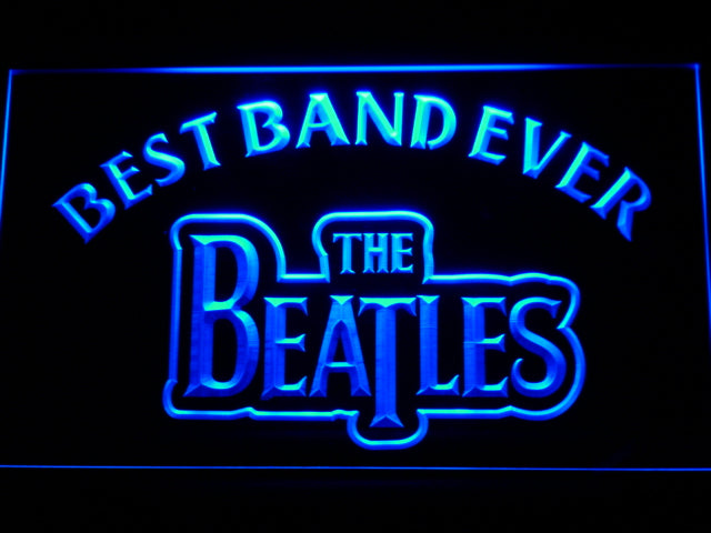 The Beatles Best Band Ever Neon Sign