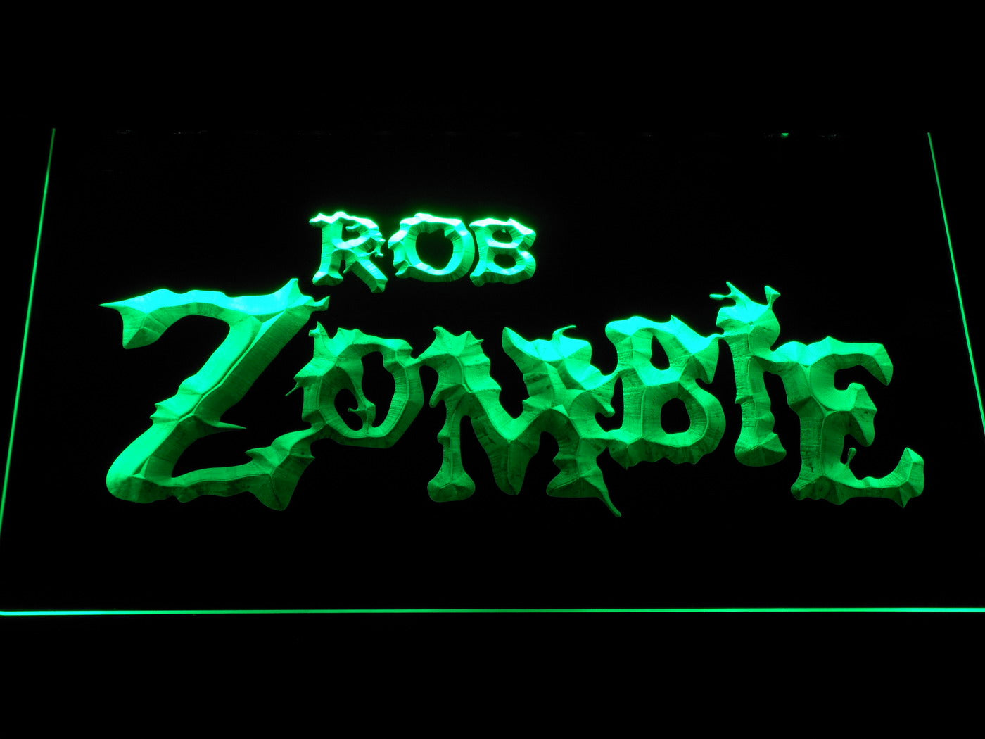 Rob Zombie Musician LED Neon Sign