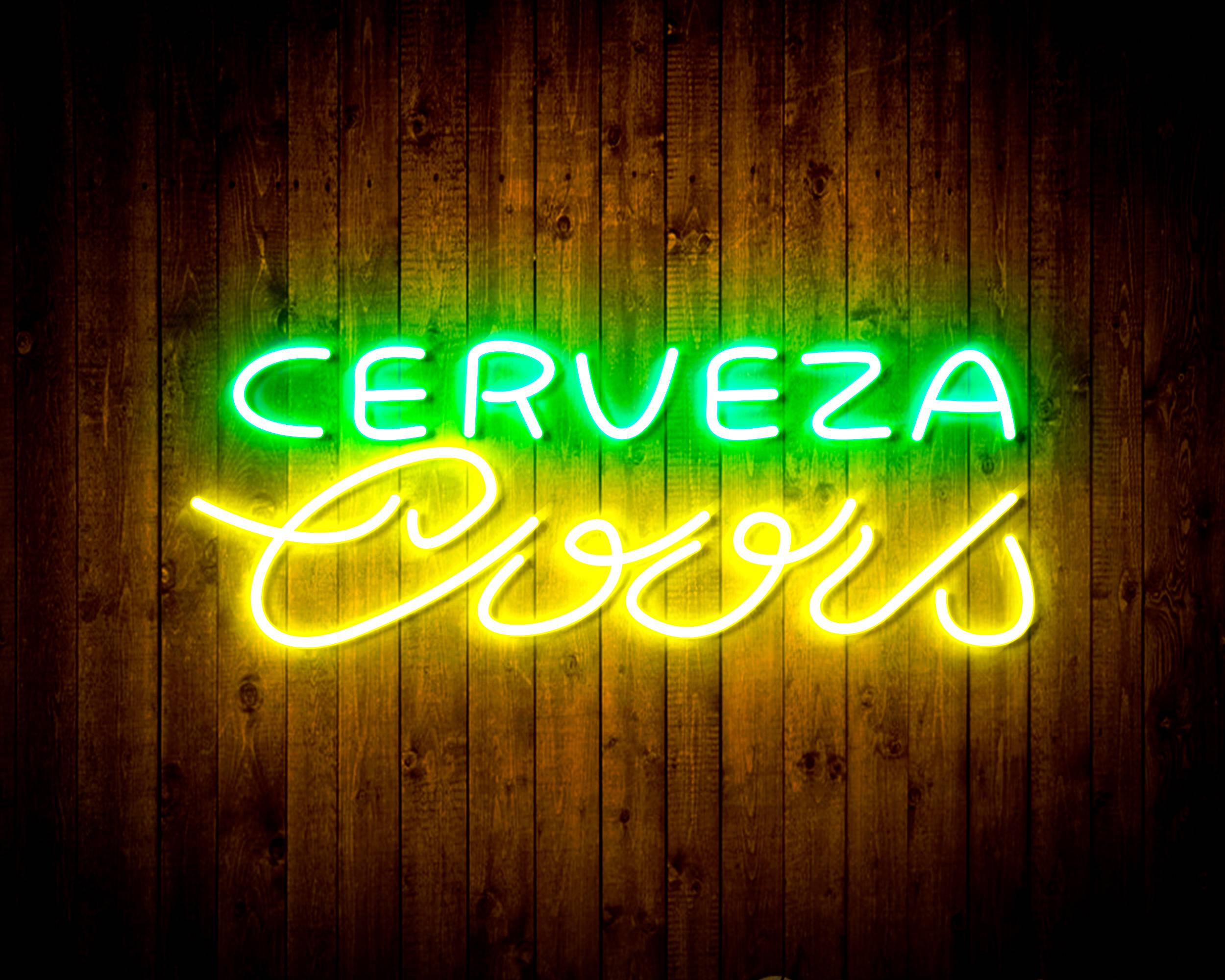 Cerveza Coors Bar Neon LED Sign
