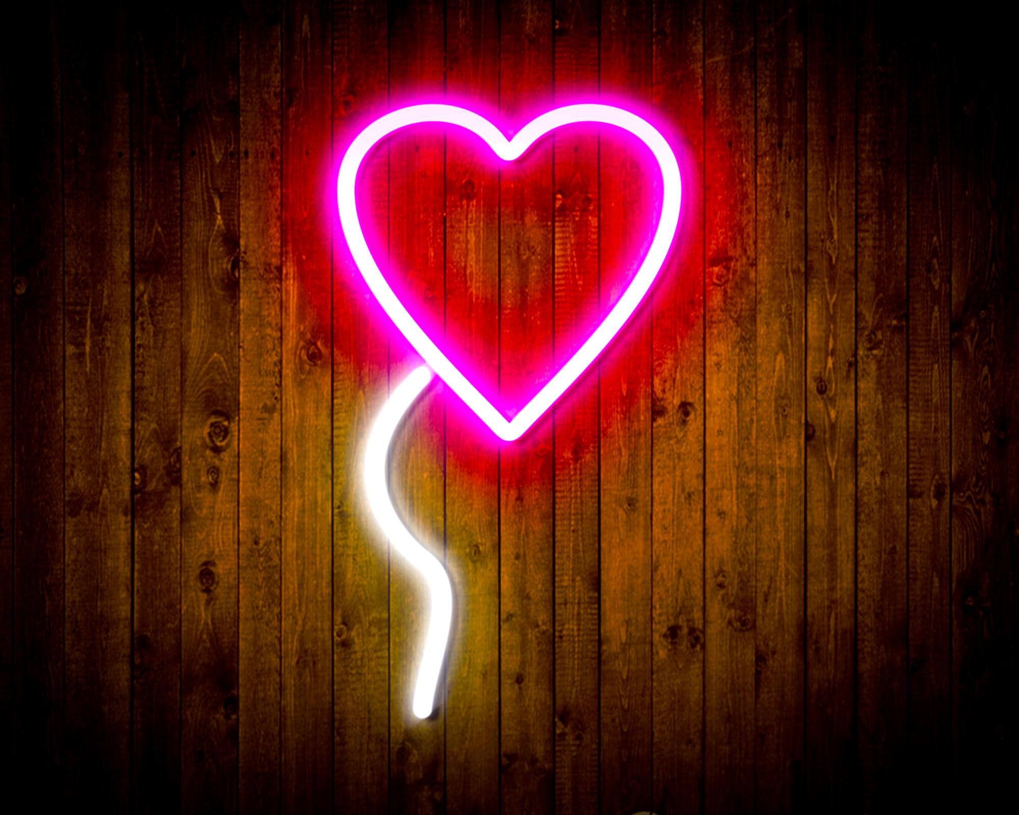 Heart shaped Ballon LED Neon Sign