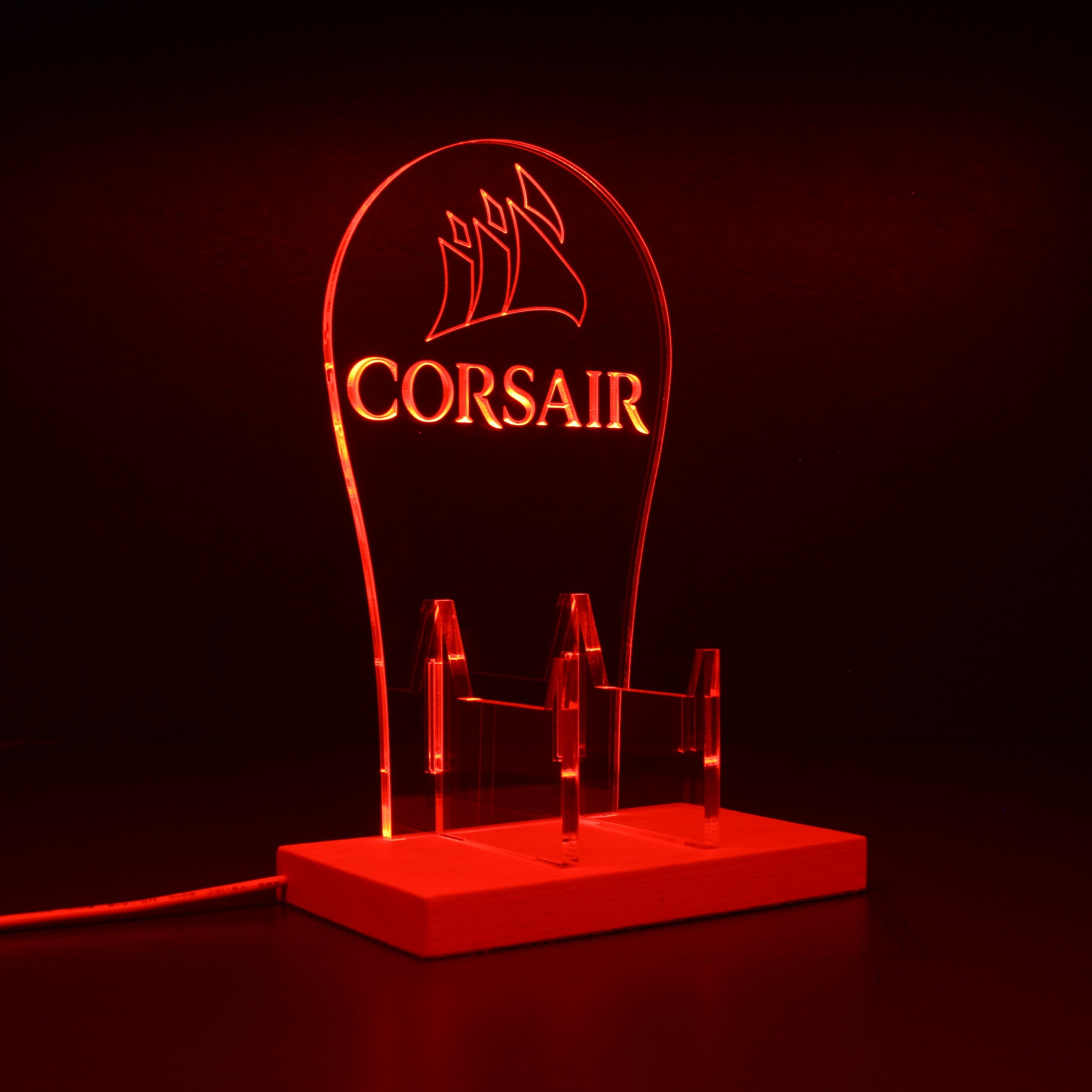 Corsair RGB LED Gaming Headset Controller Stand