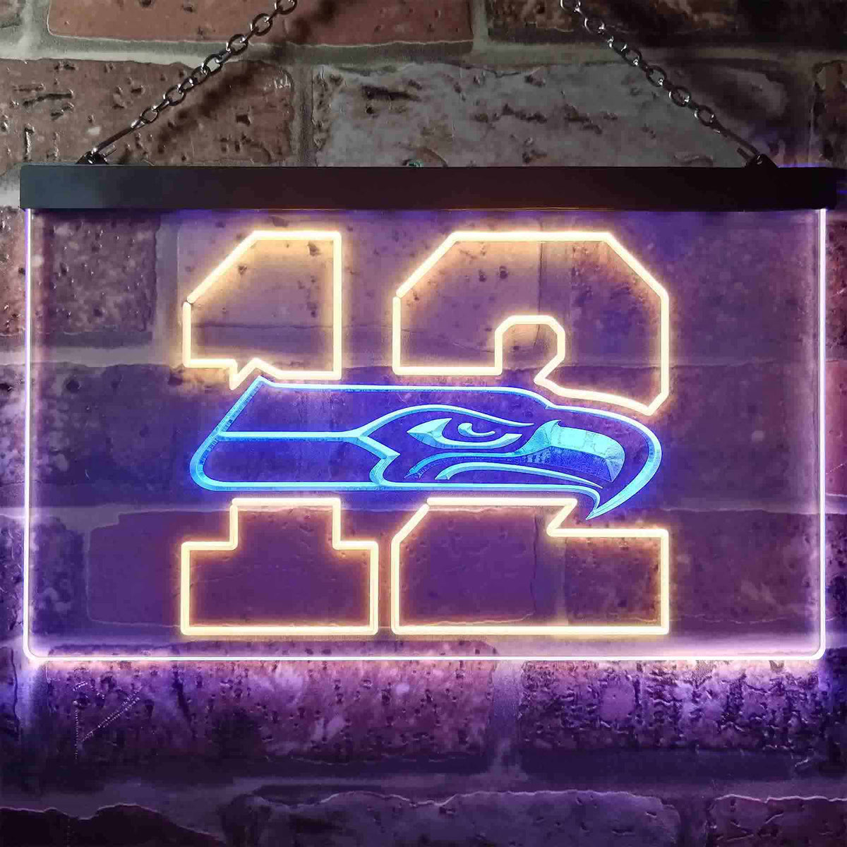 Seattle Seahawks Go Seahawks Neon Light LED Sign