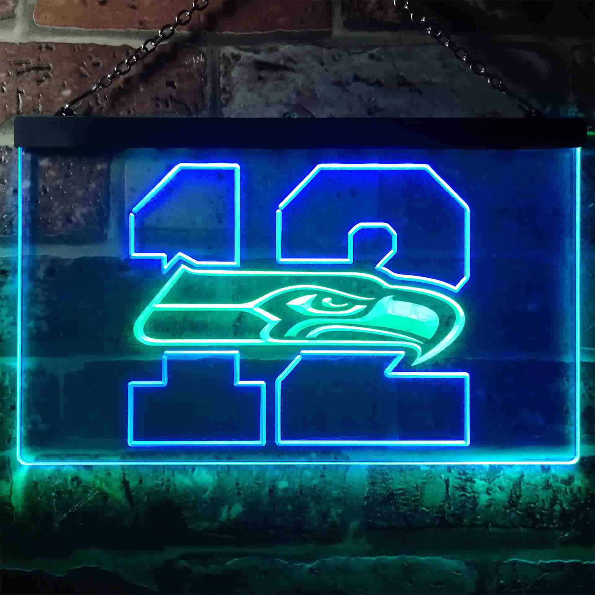 12th Man Seattle Seahawks LED Neon Sign