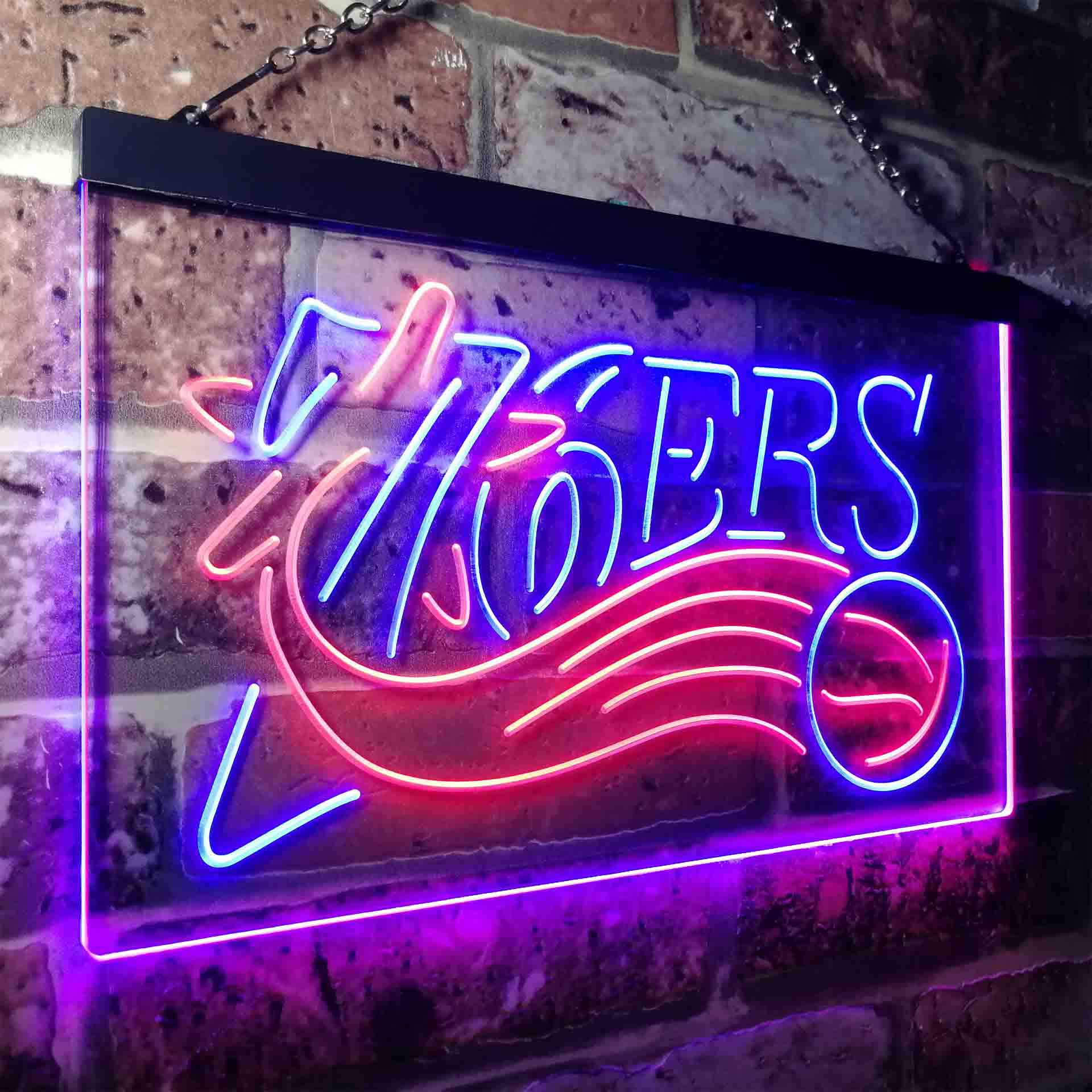 Philadelphia 76ers LED Neon Sign
