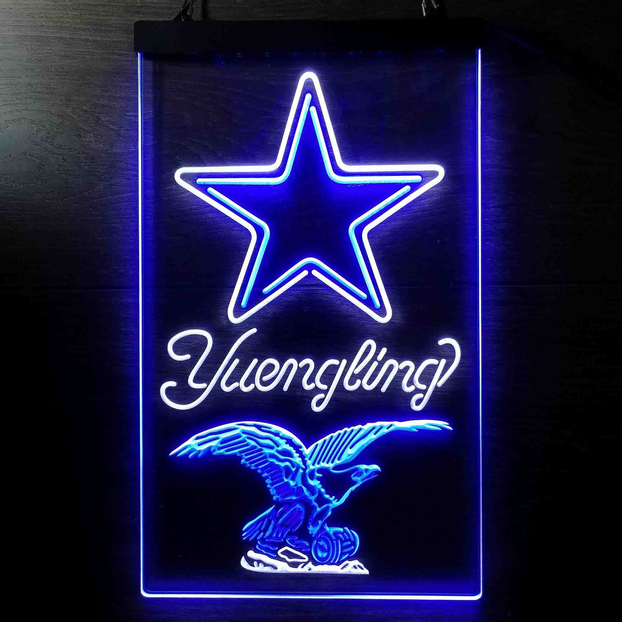 Yuengling Bar Dallas Cowboys Est. 1960 LED Neon Sign