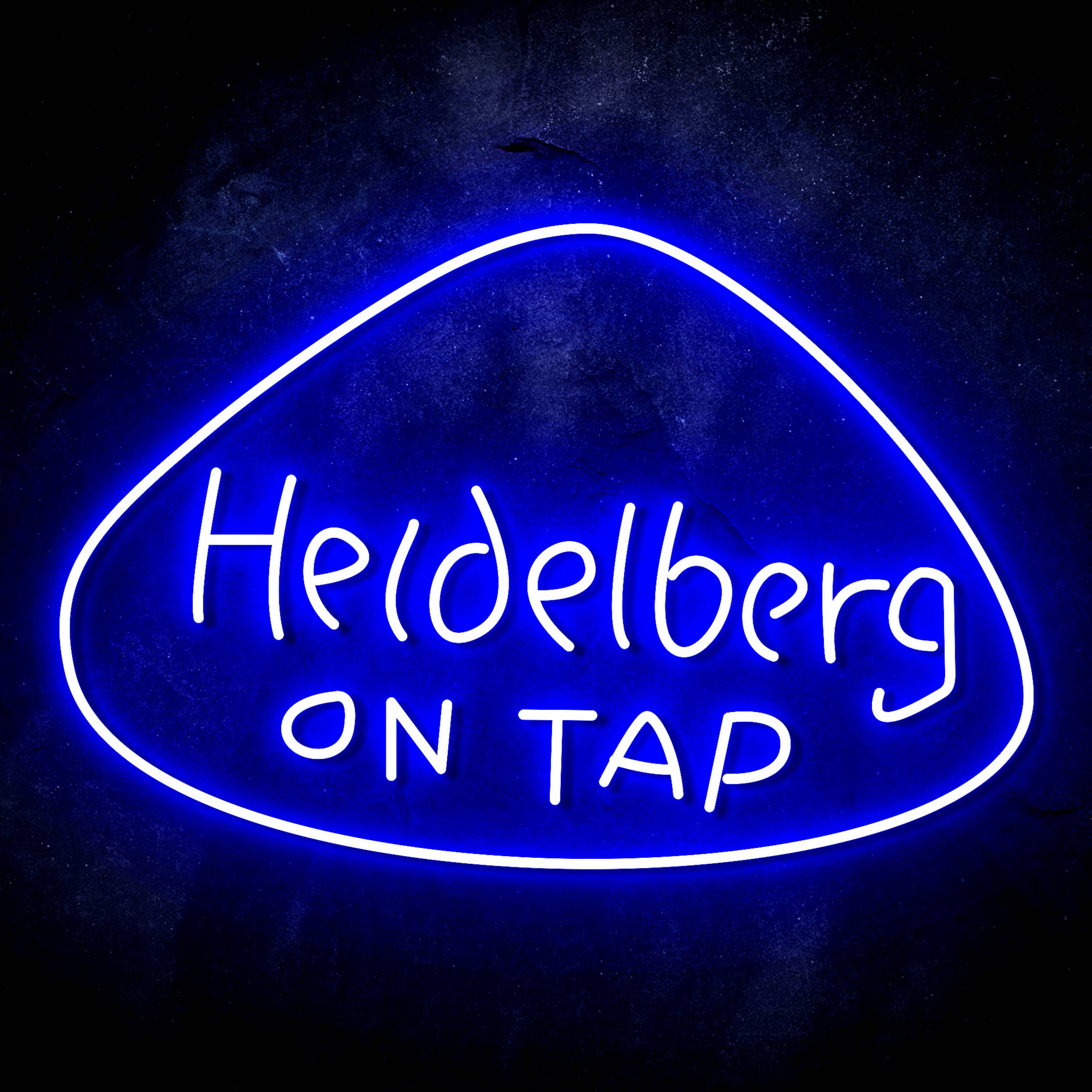 Heidelberg On Tap Flex Neon-like LED Sign