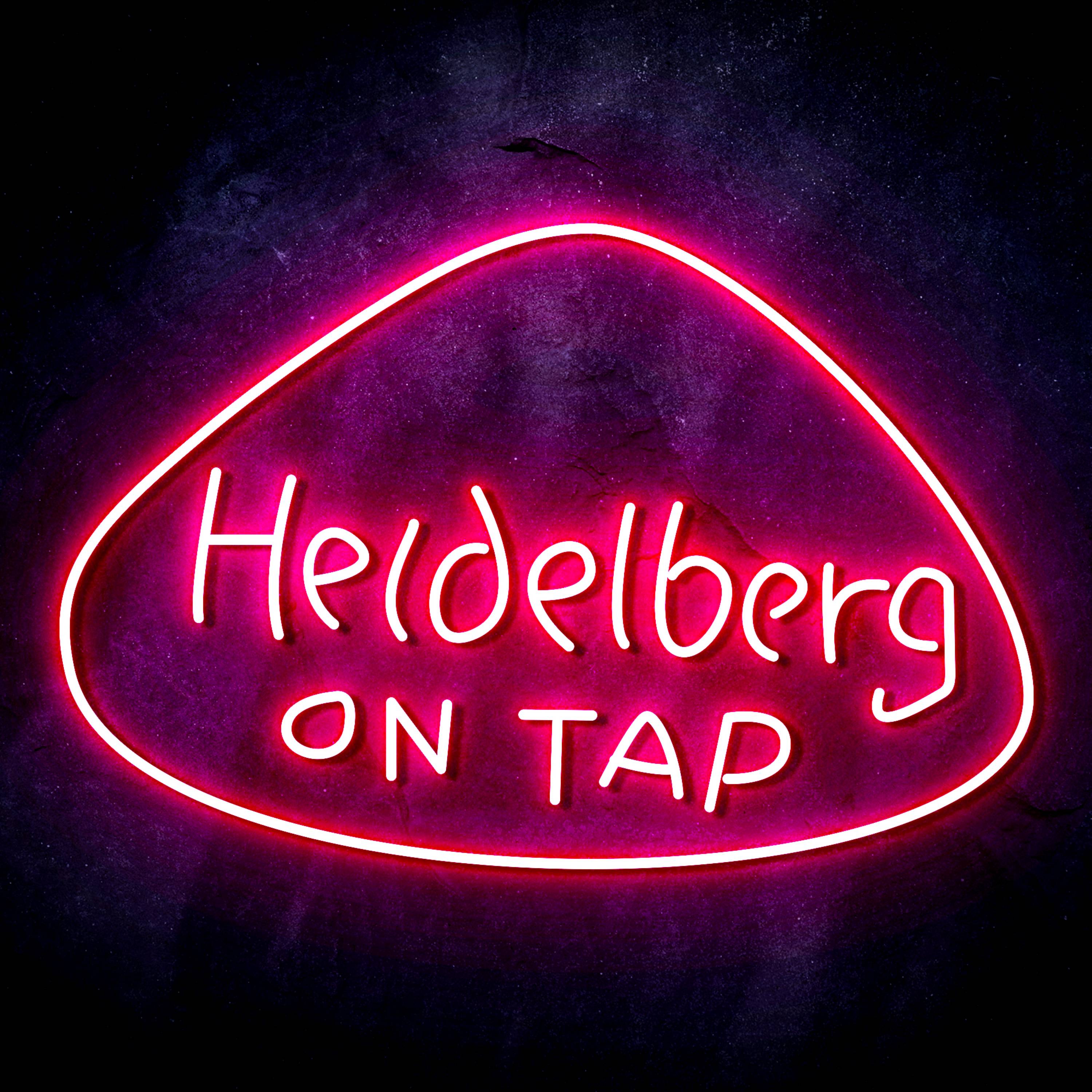 Heidelberg On Tap Flex Neon-like LED Sign