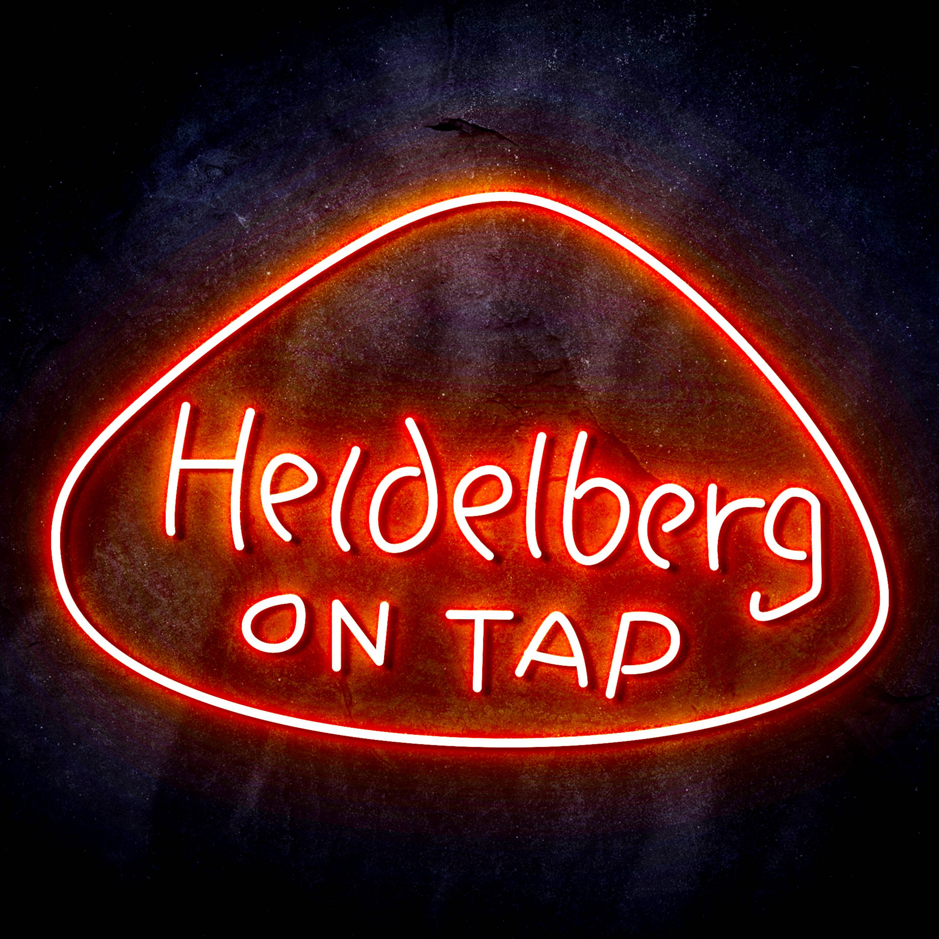 Heidelberg On Tap Flex Neon-like LED Sign