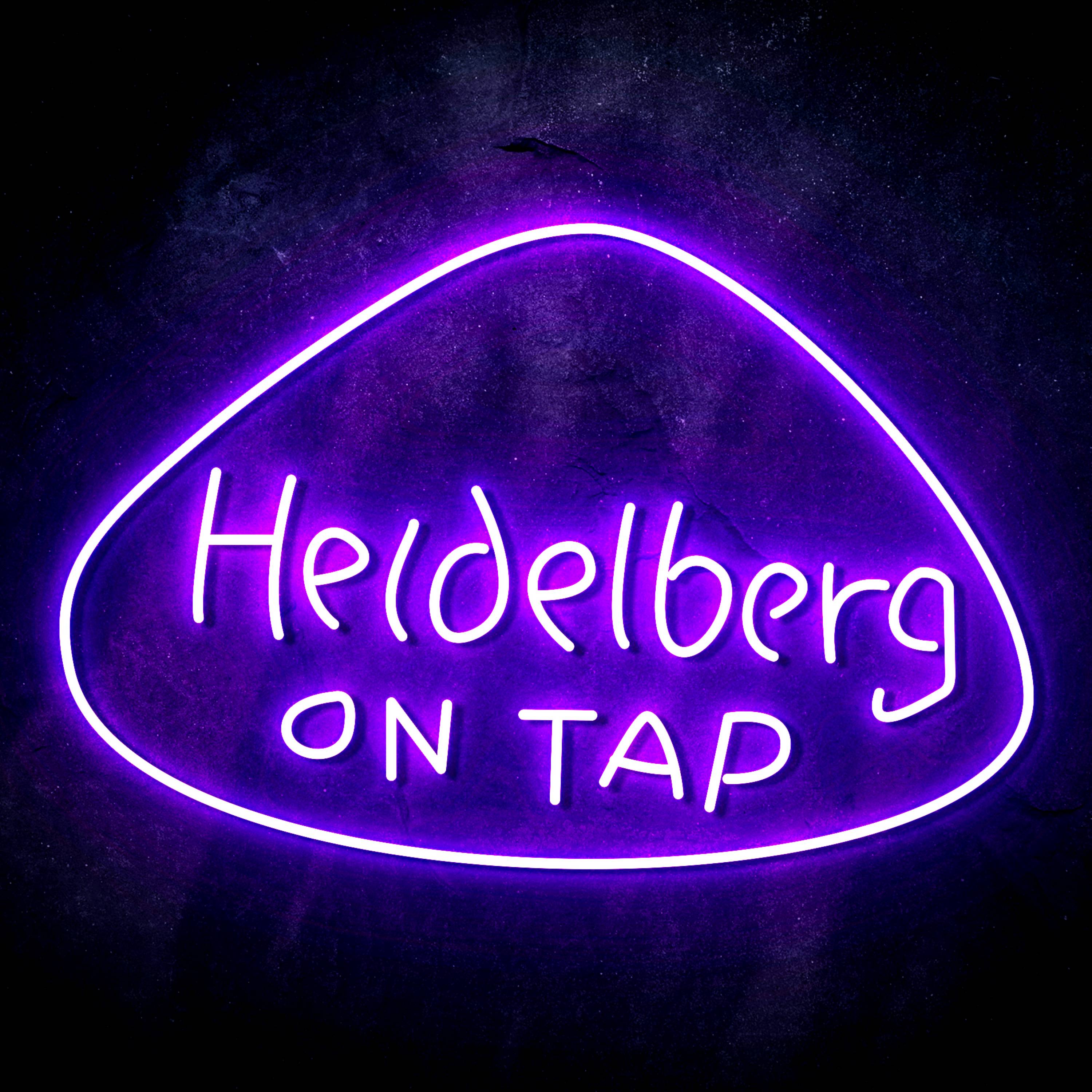 Heidelberg On Tap Flex Neon-like LED Sign