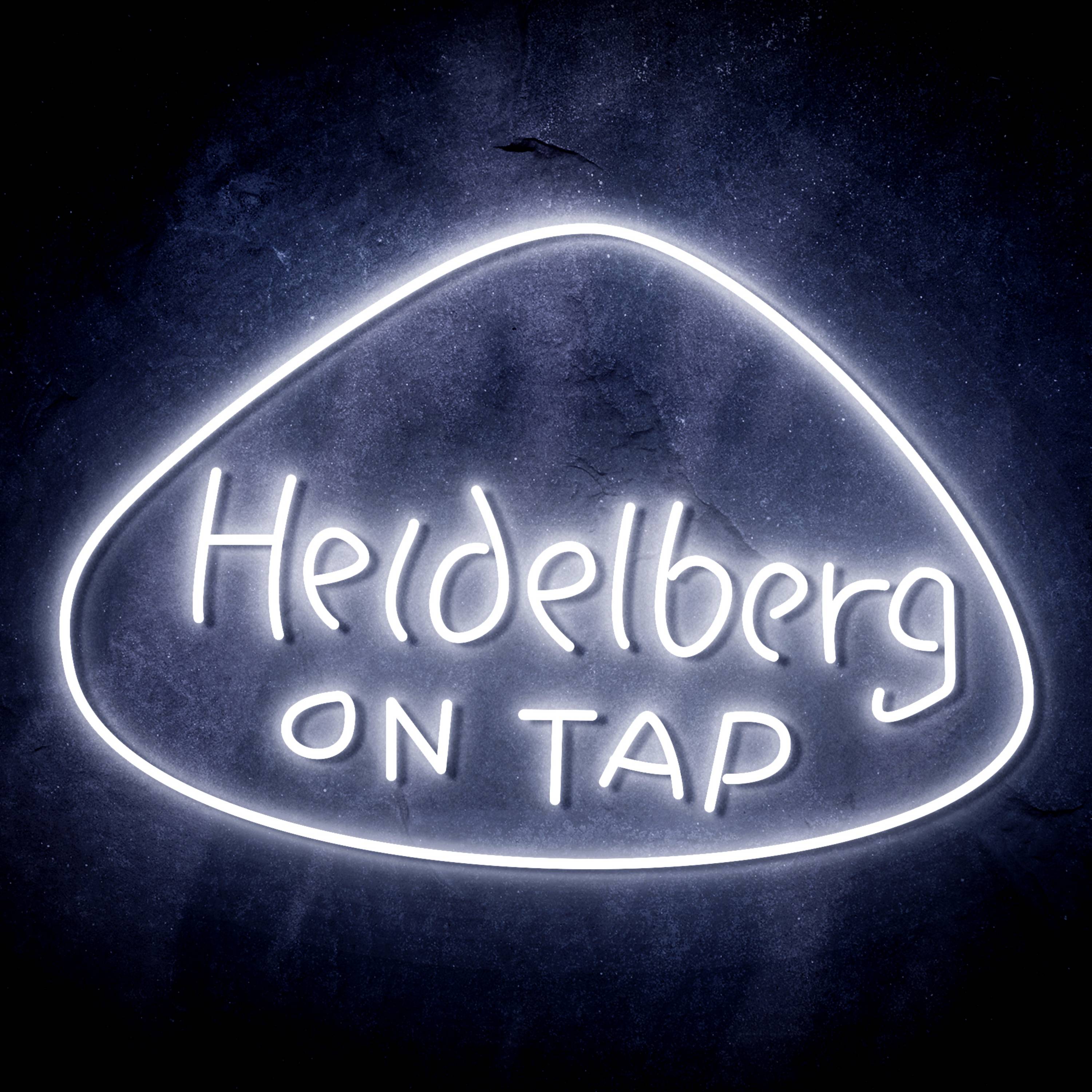 Heidelberg On Tap Flex Neon-like LED Sign