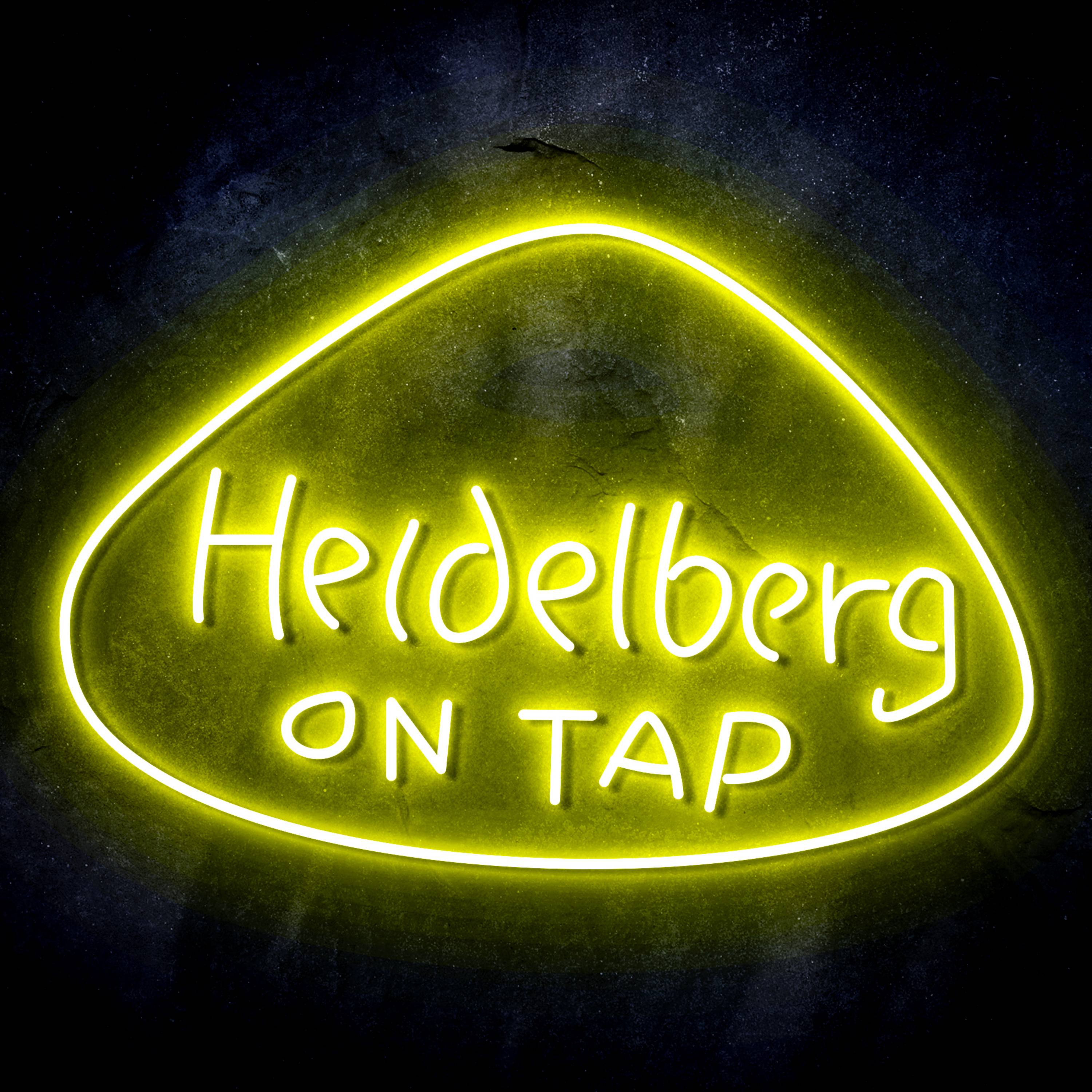 Heidelberg On Tap Flex Neon-like LED Sign