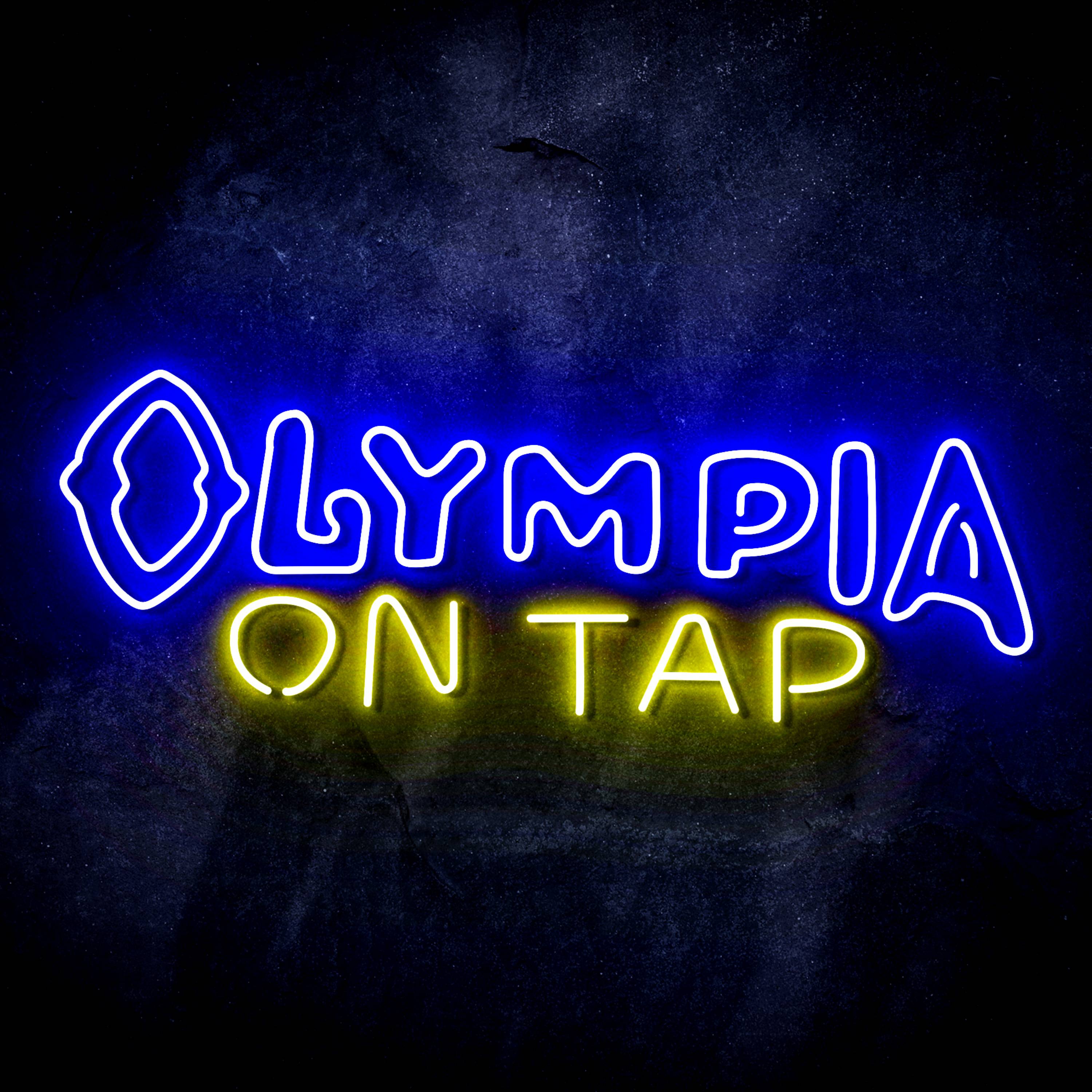 Olympia On Tap Flex Neon-like LED Sign