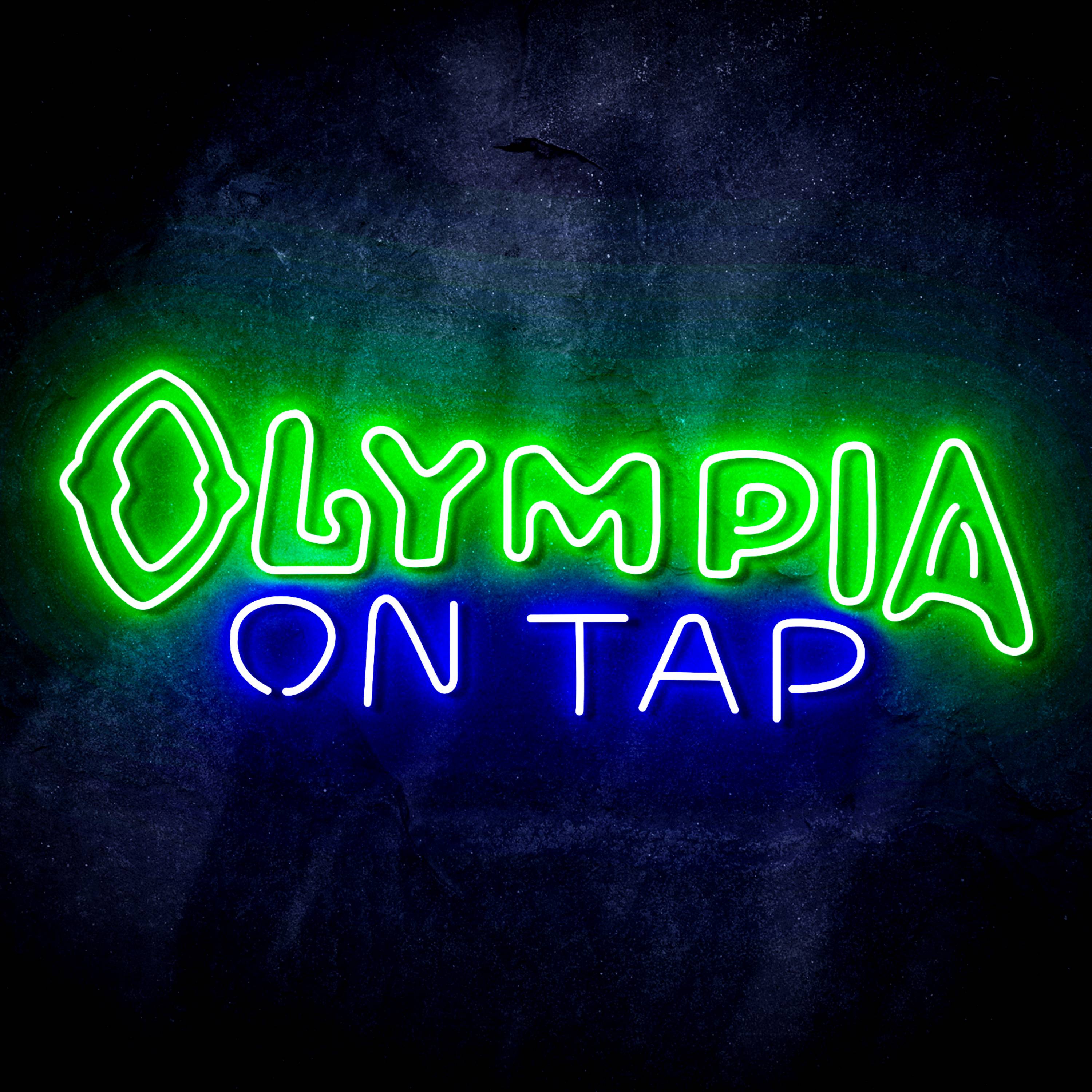 Olympia On Tap Flex Neon-like LED Sign
