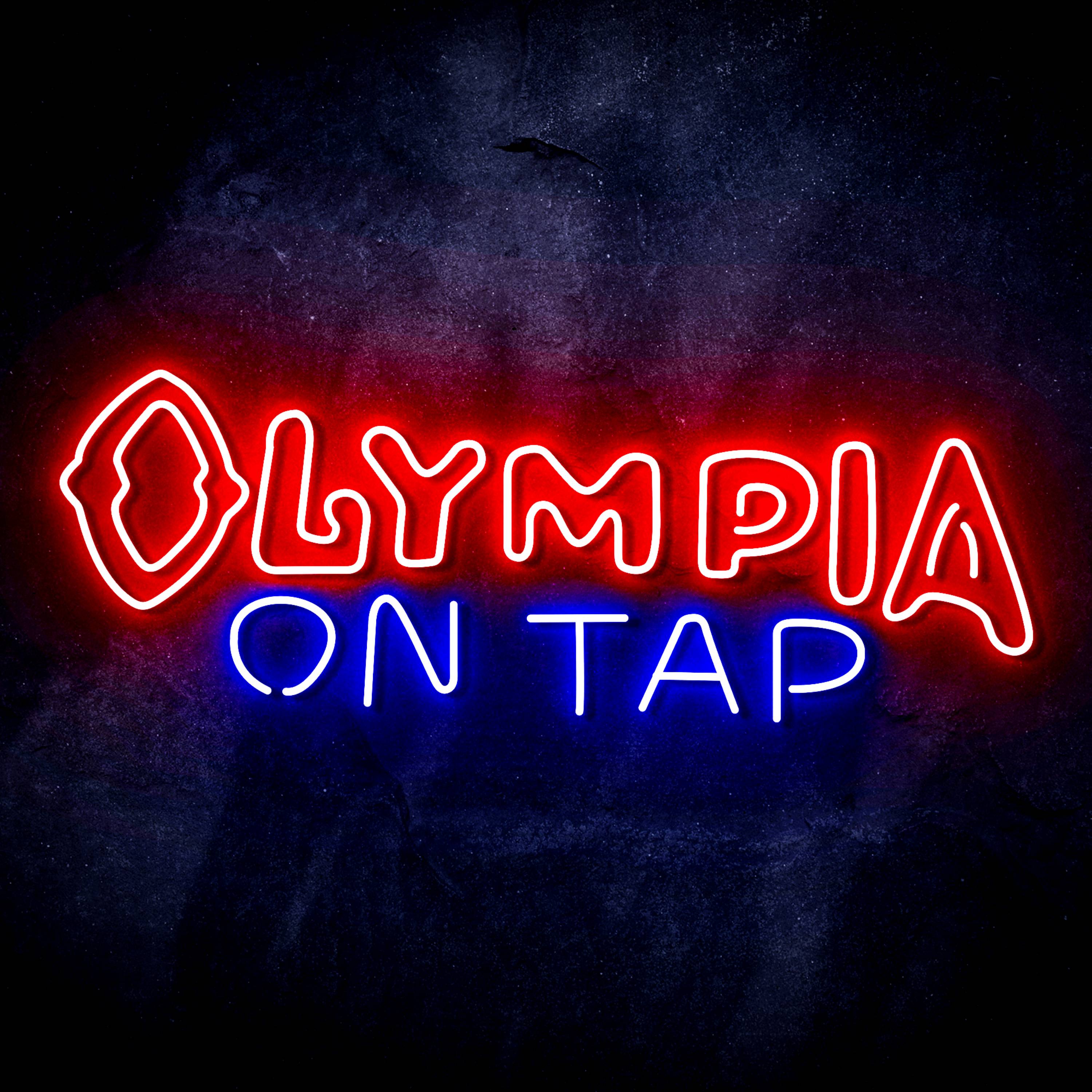Olympia On Tap Flex Neon-like LED Sign