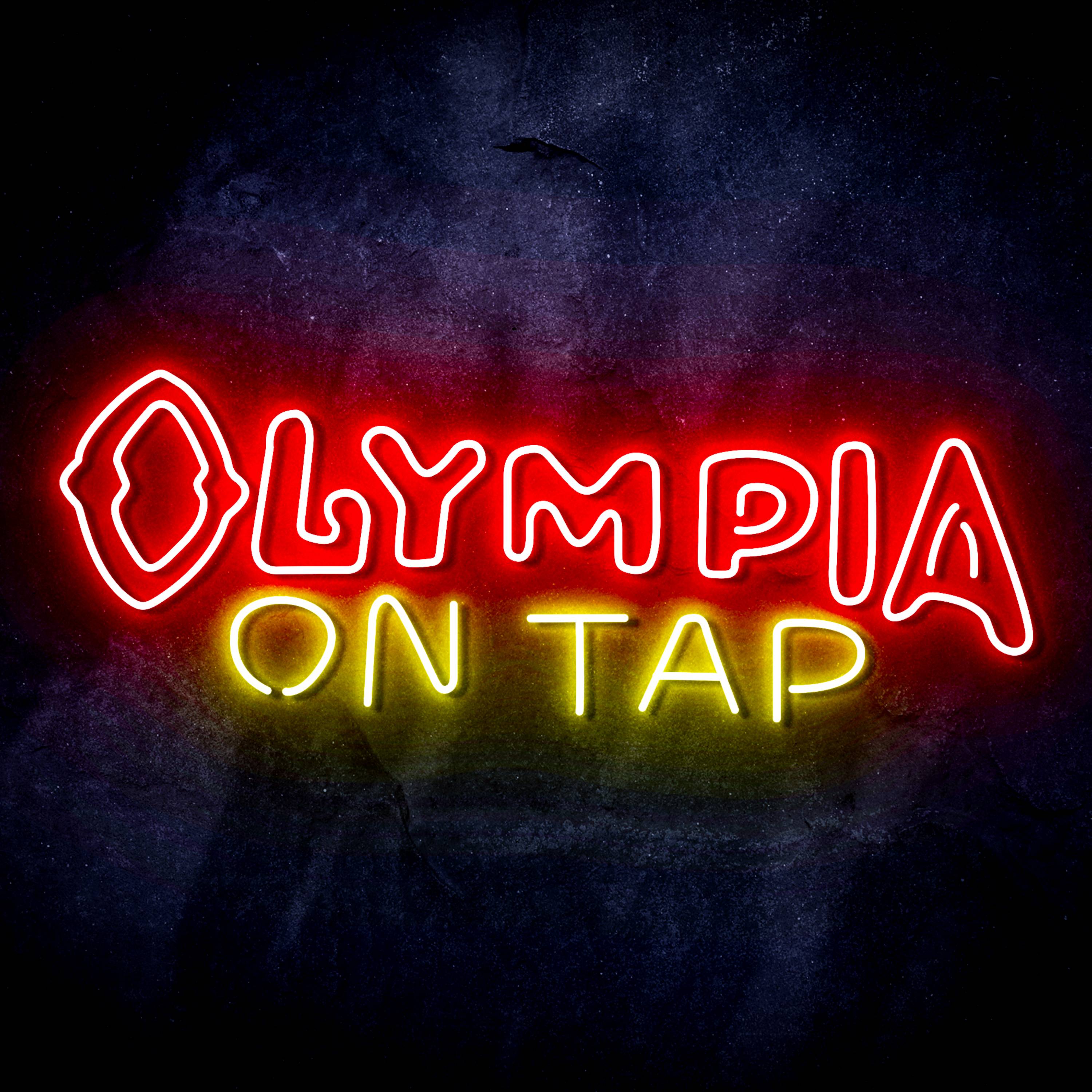 Olympia On Tap Flex Neon-like LED Sign