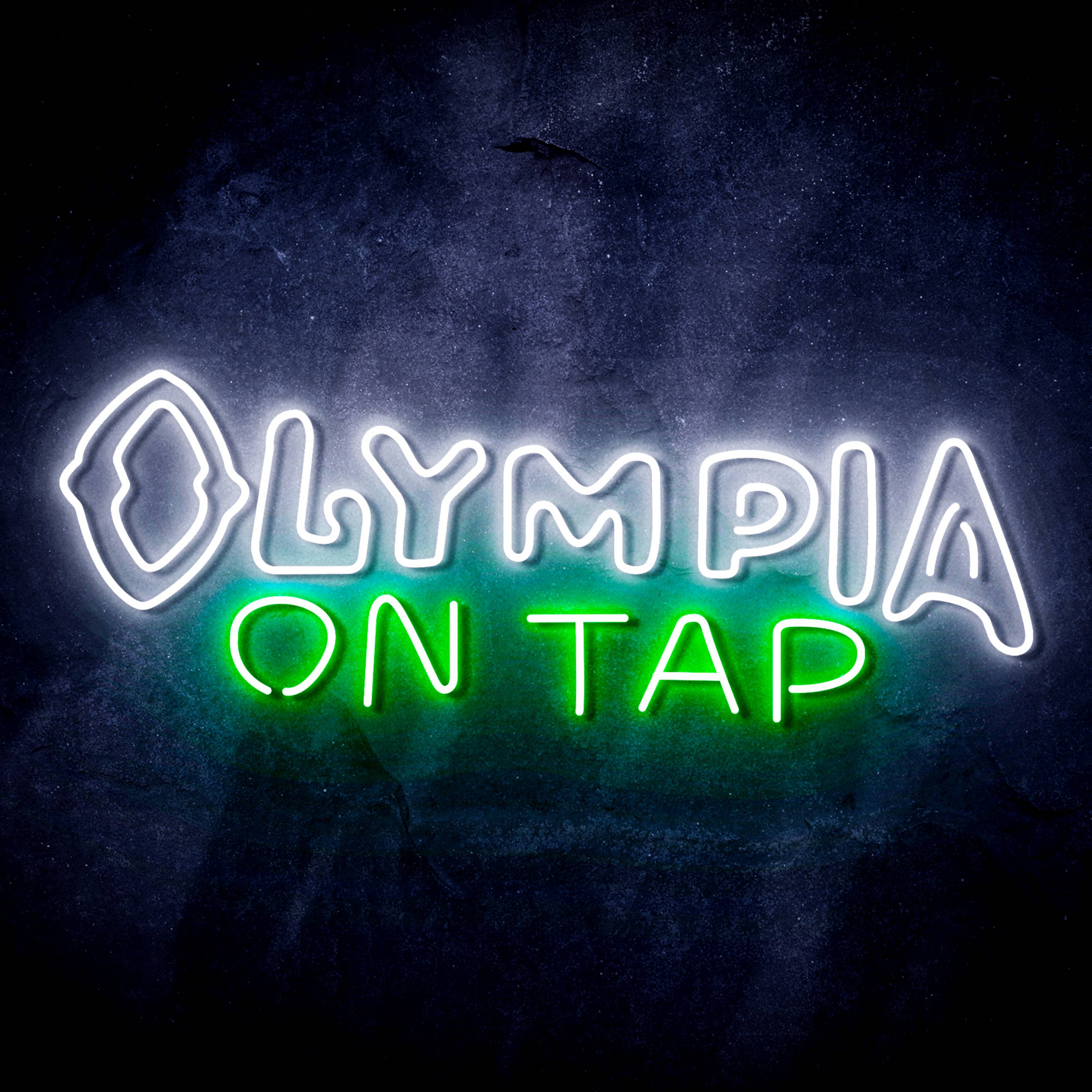 Olympia On Tap Flex Neon-like LED Sign