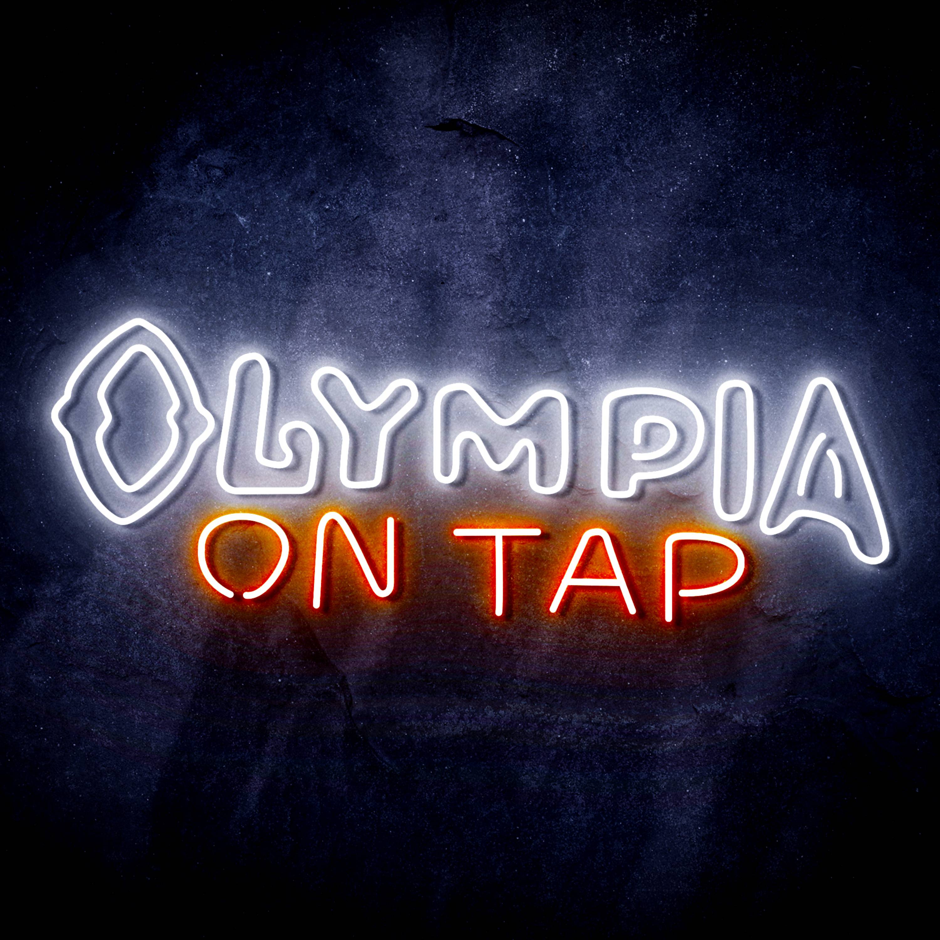 Olympia On Tap Flex Neon-like LED Sign