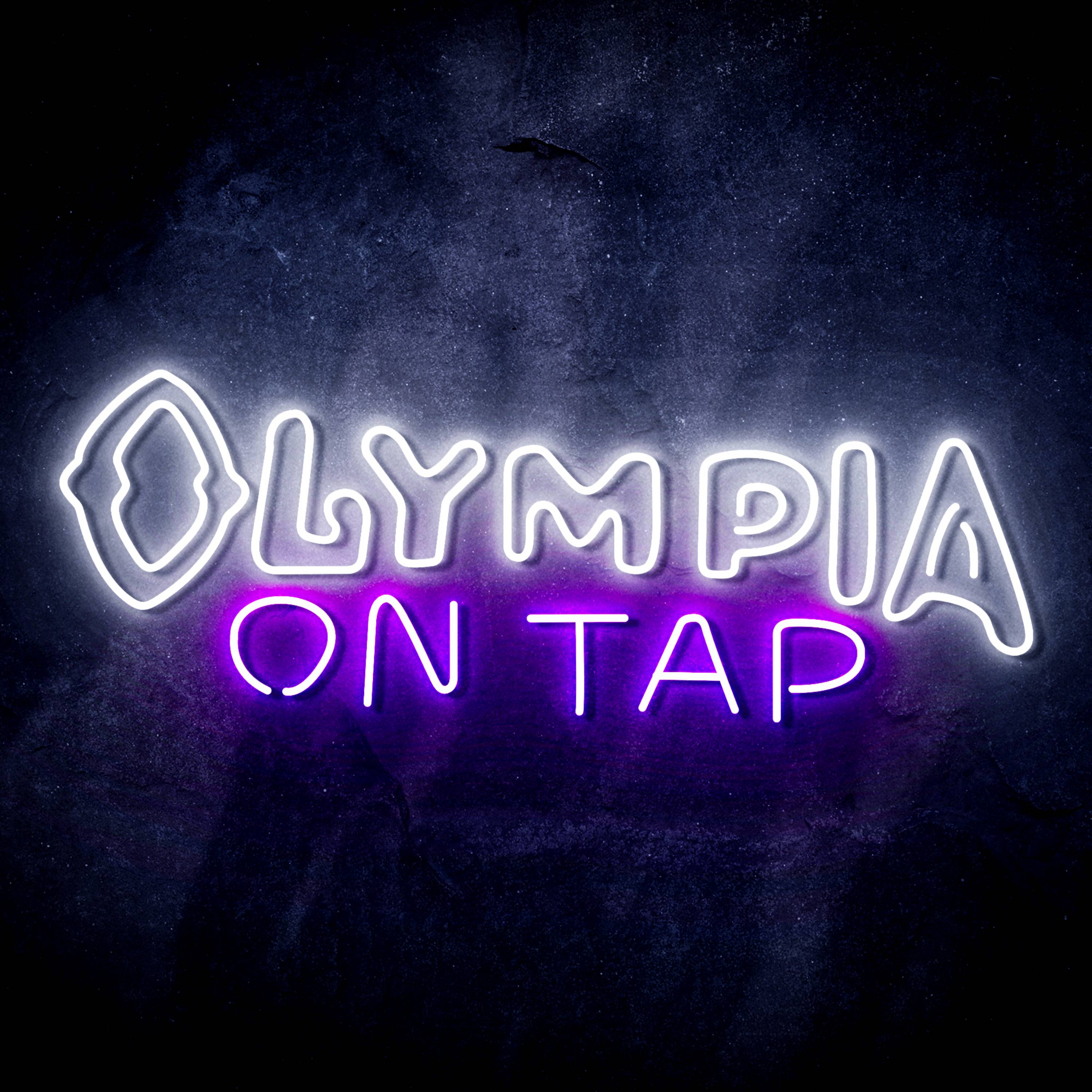 Olympia On Tap Flex Neon-like LED Sign