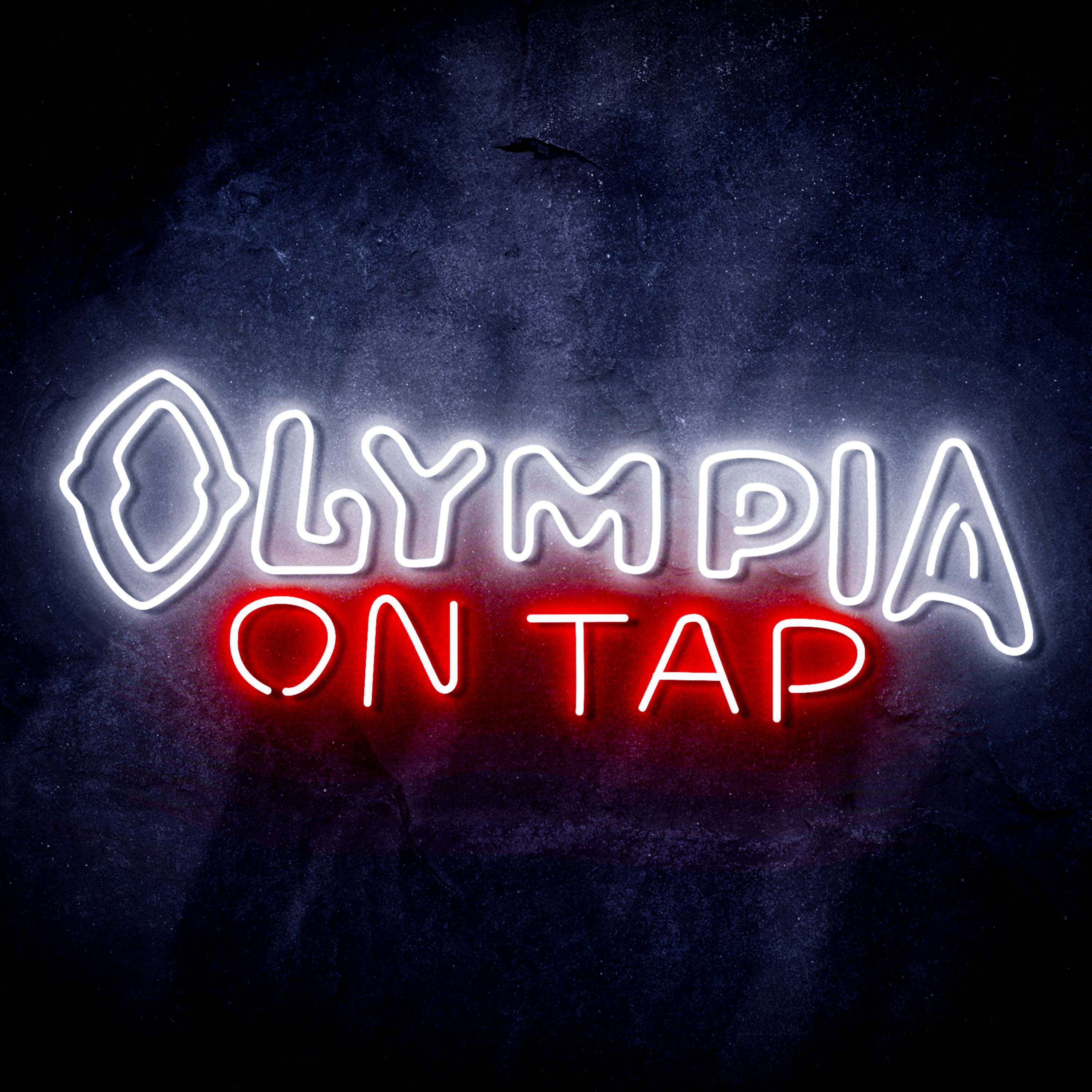 Olympia On Tap Flex Neon-like LED Sign