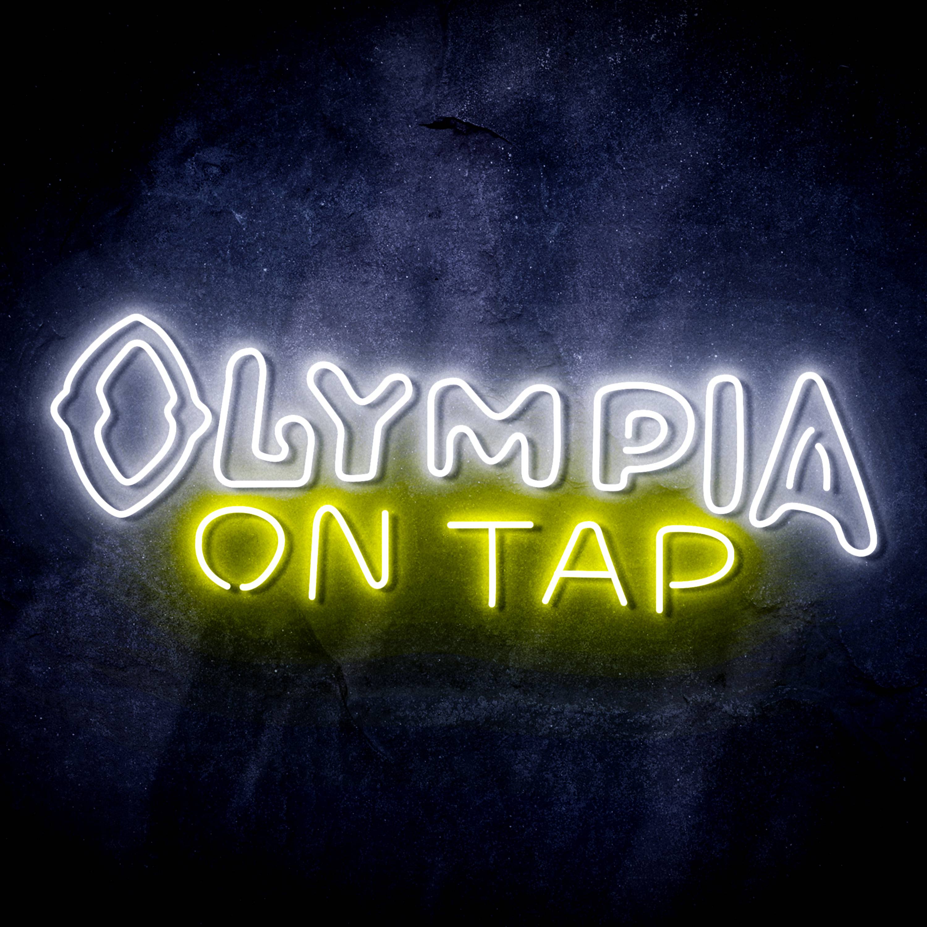 Olympia On Tap Flex Neon-like LED Sign