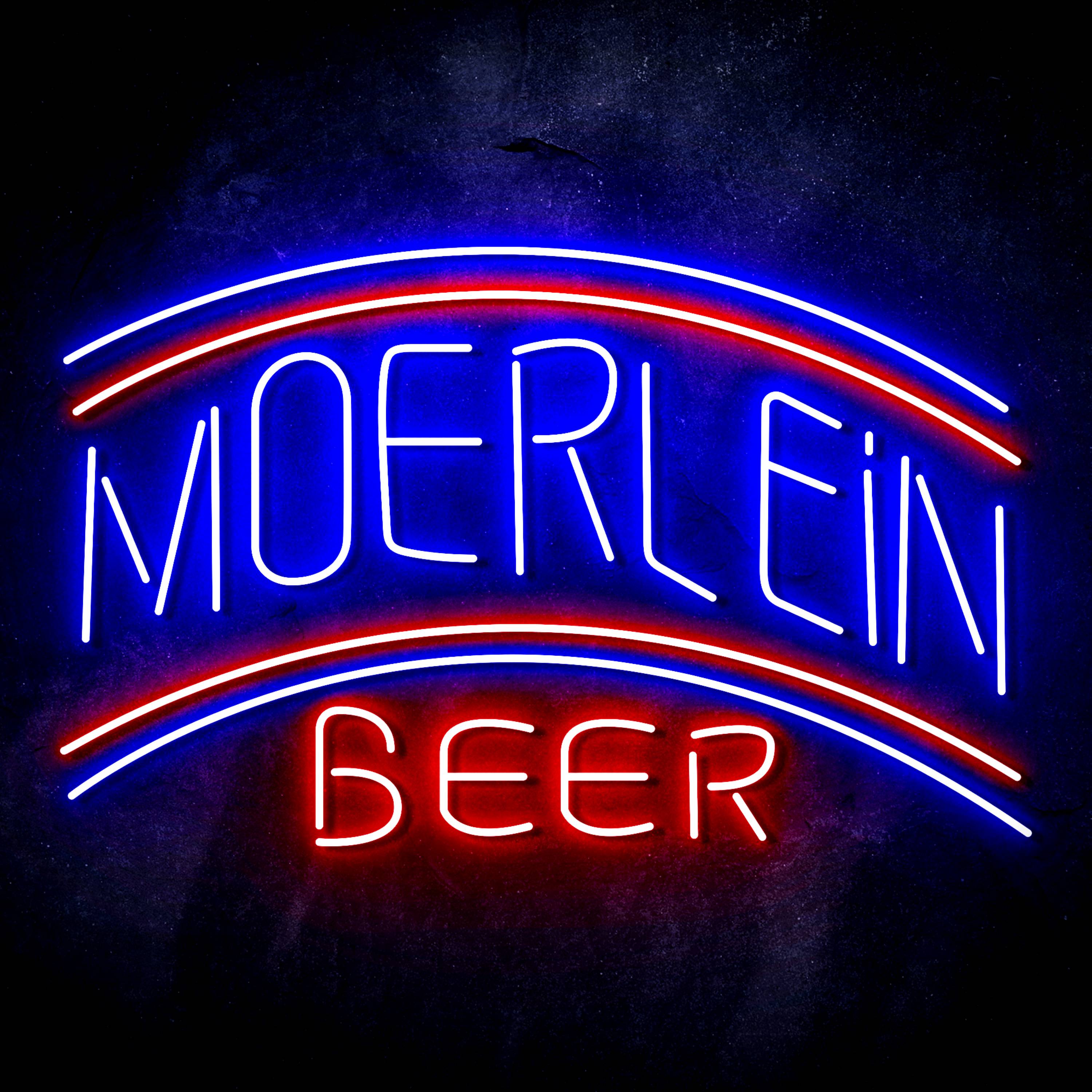 Moerlein Beer Flex Neon-like LED Sign