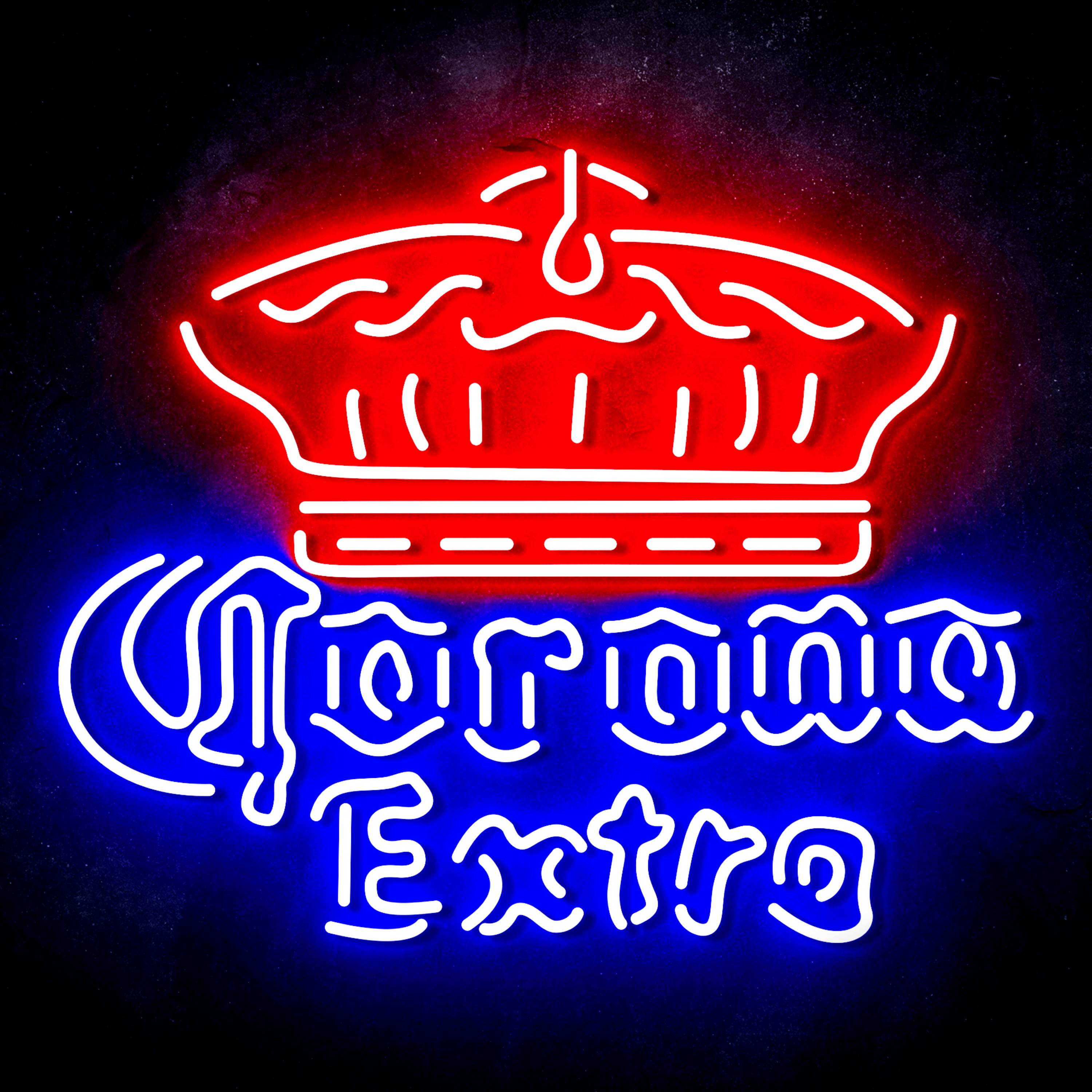 Corona Extra with Crown Flex Neon-like LED Sign