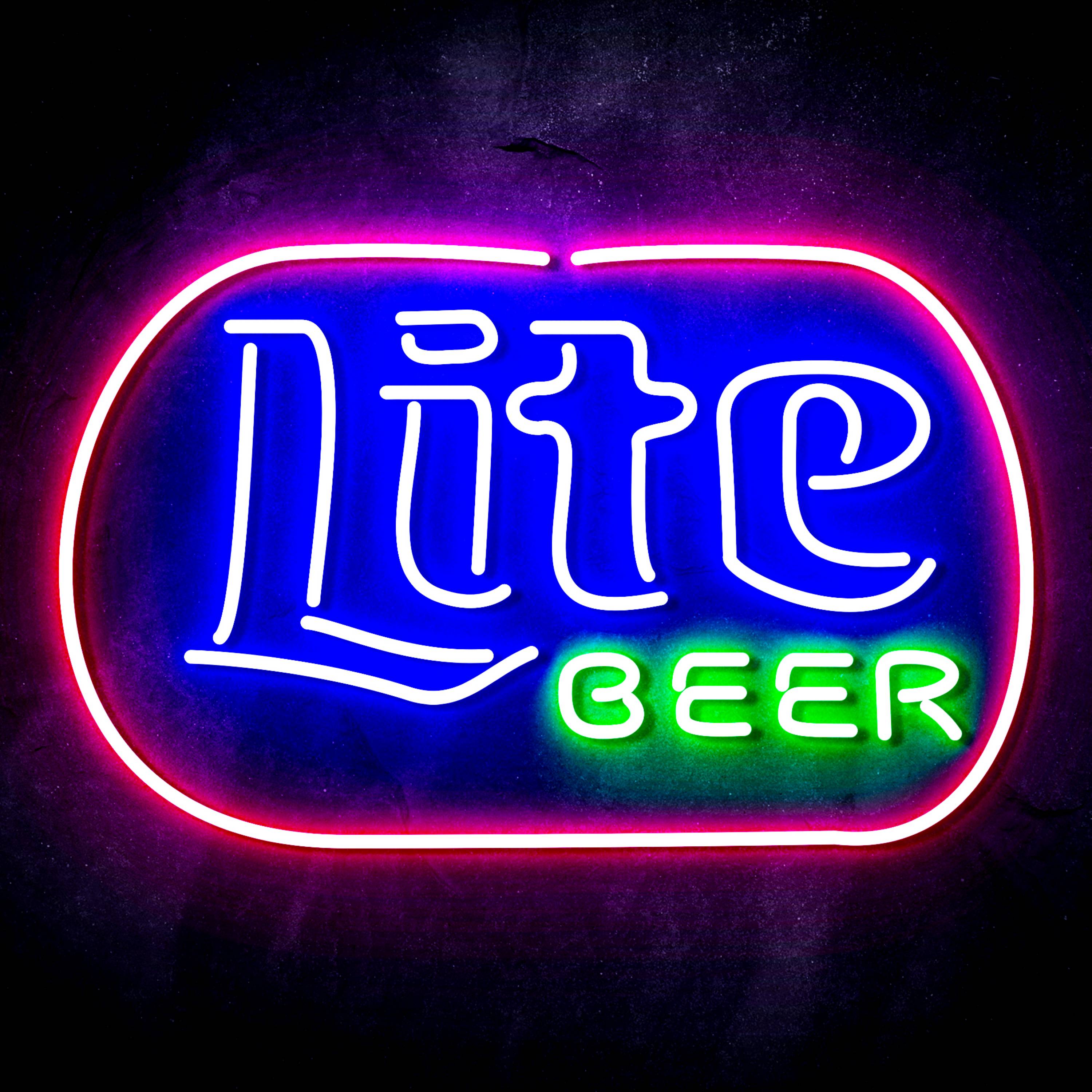 Miller Lite Beer Flex Neon-like LED Sign