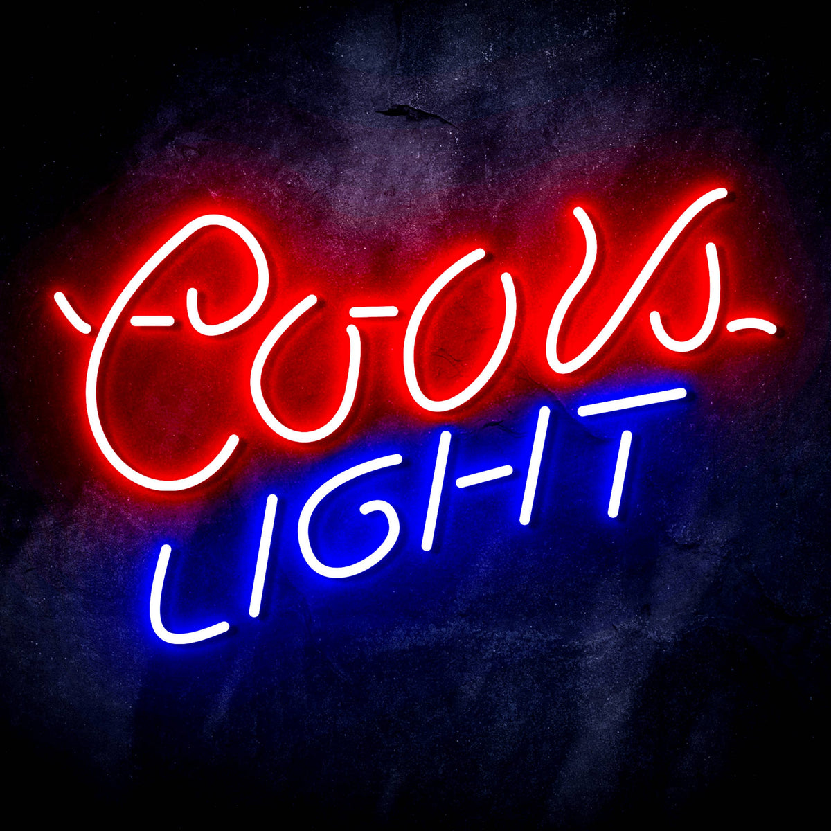 Coors Light Neon-like Sign Beer Bar Decor -LEDLABCAVE – joyatwall