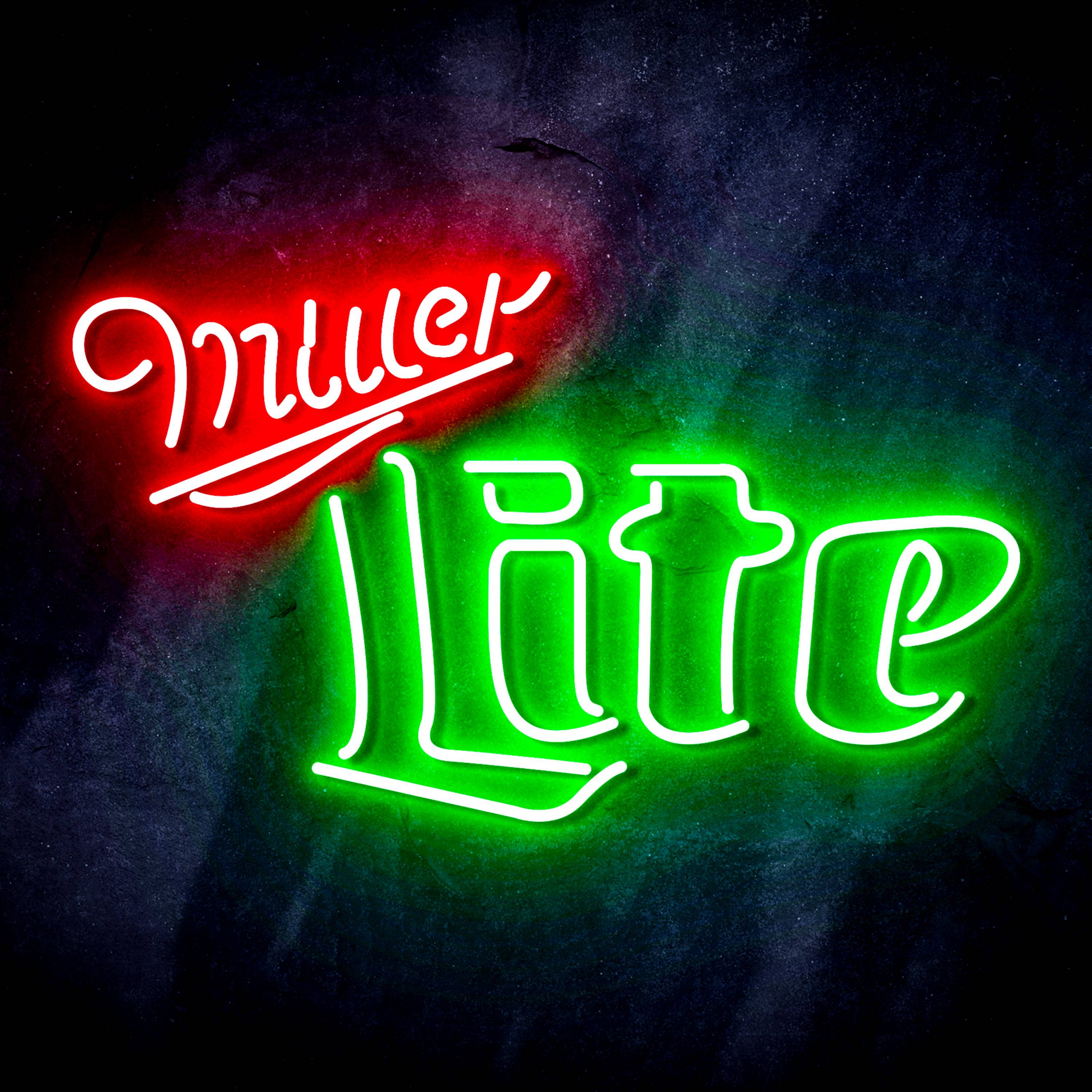 Miller Lite Flex Neon-like LED Sign