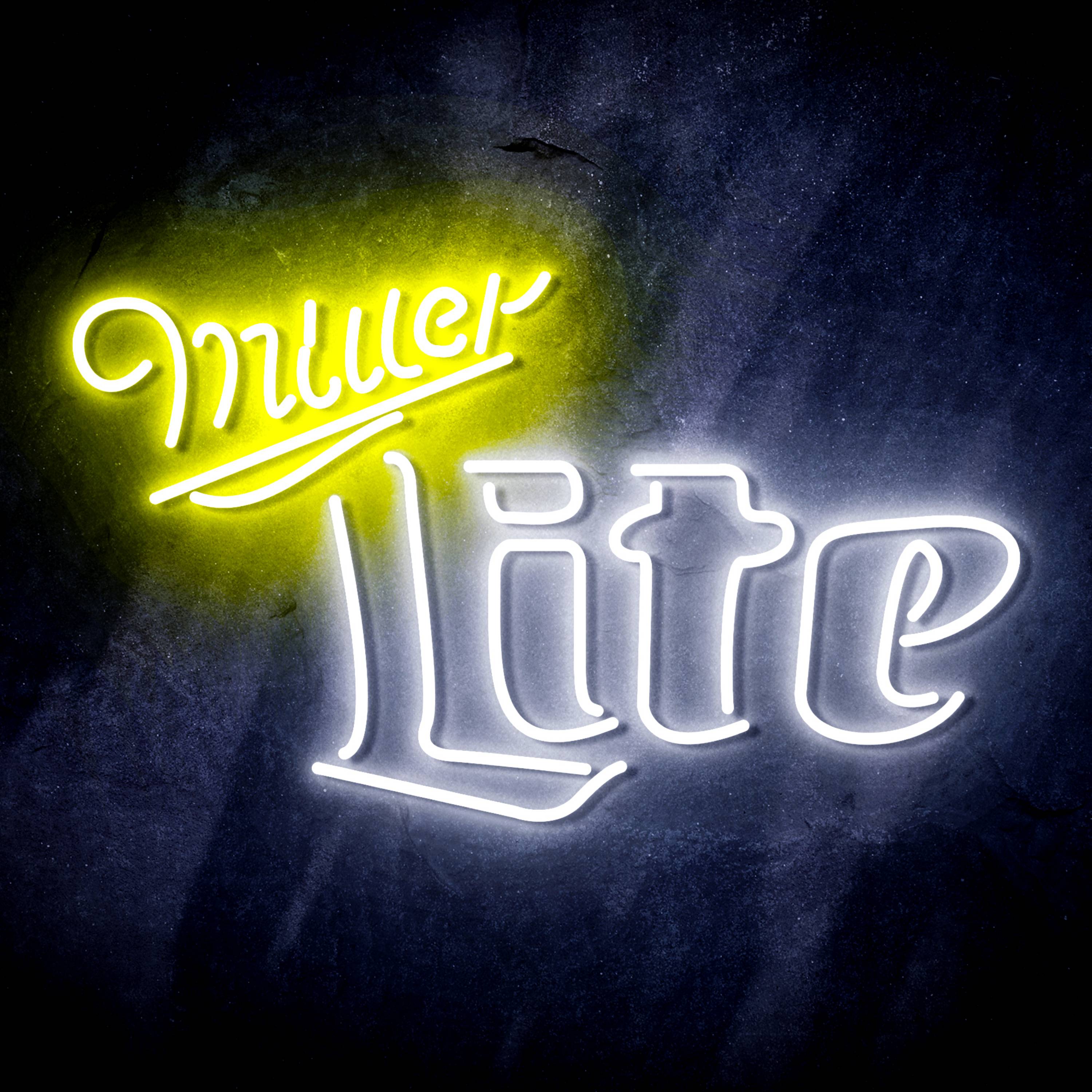 Miller Lite Flex Neon-like LED Sign