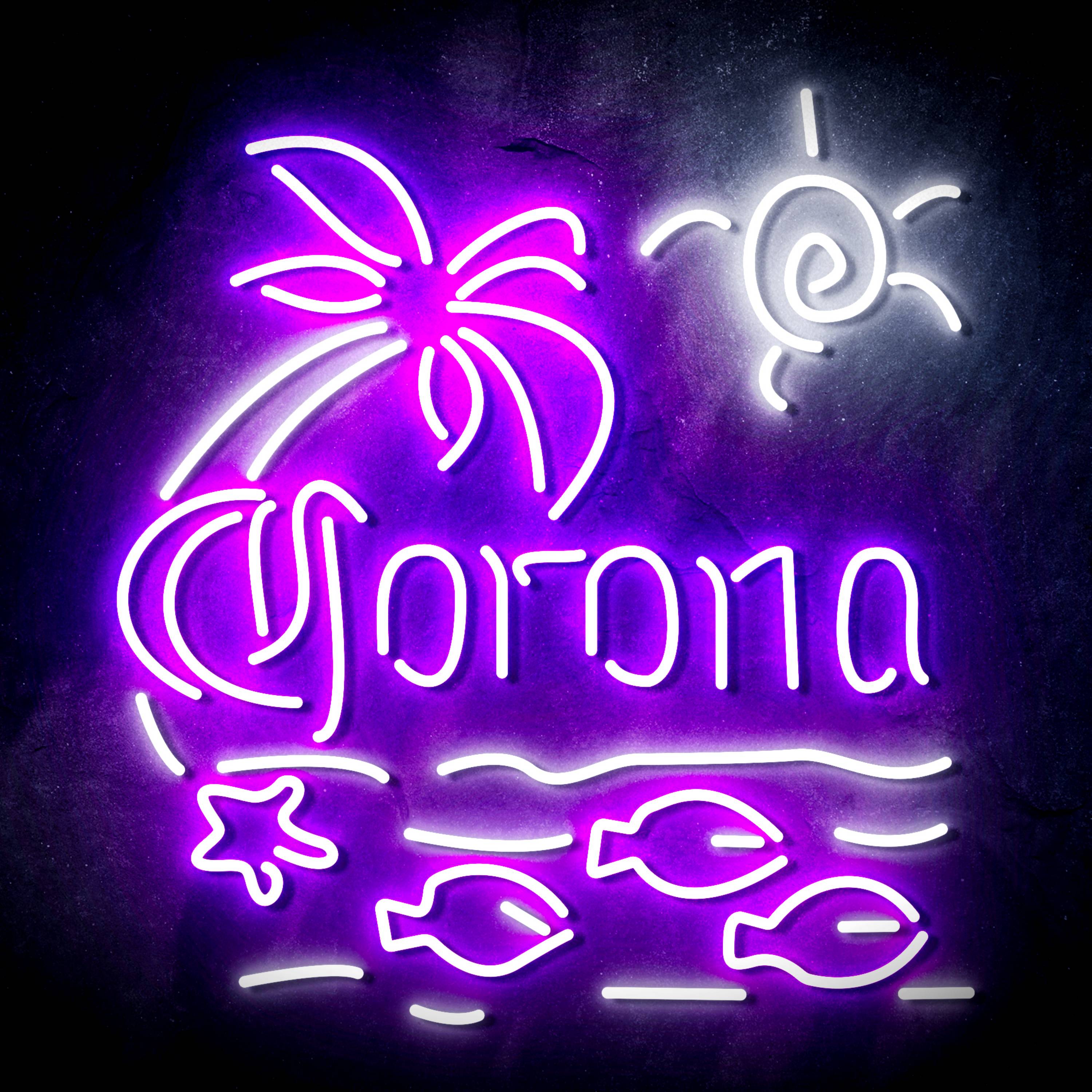 Corona Beach Flex Neon-like LED Sign