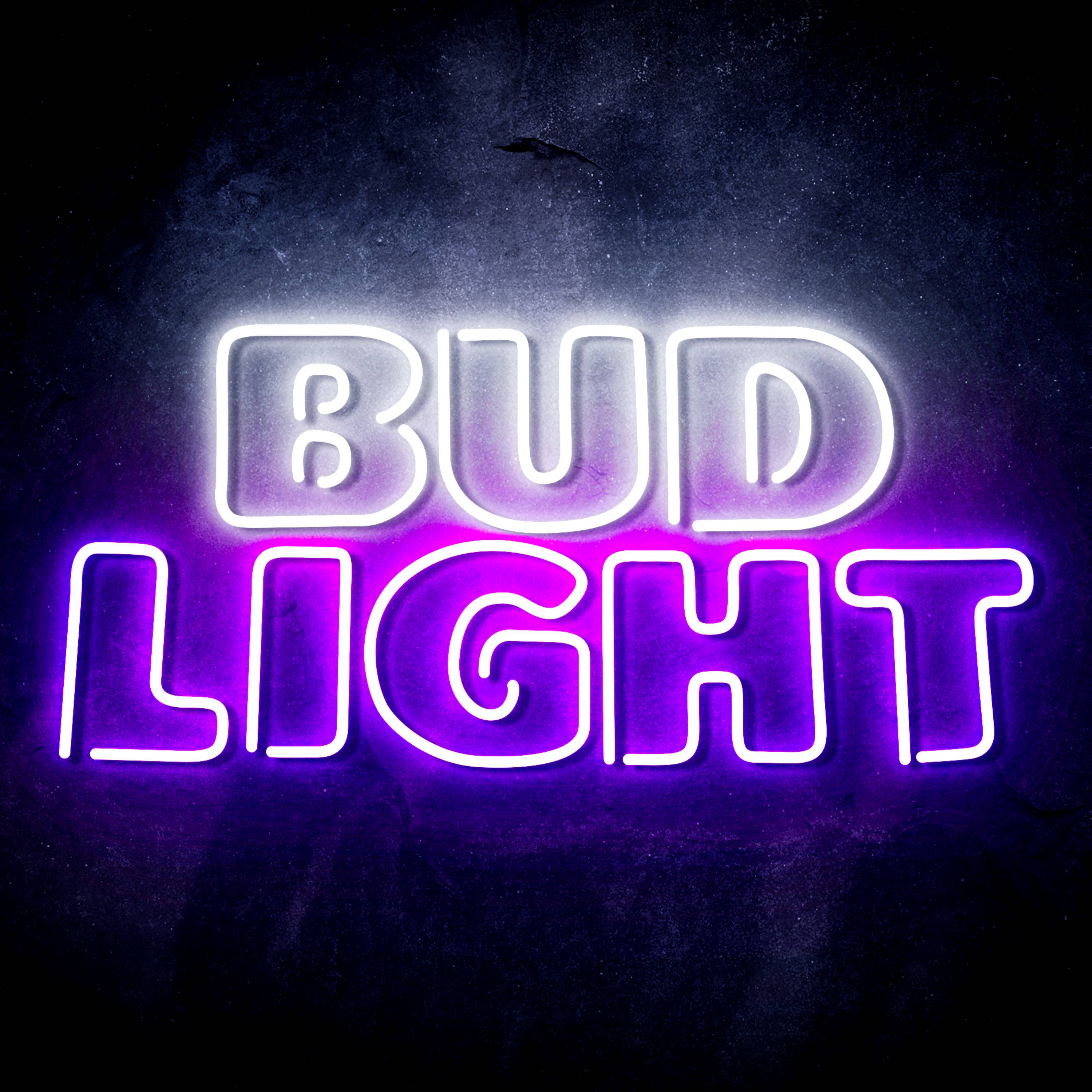 Bud Light Flex Neon-like LED Sign