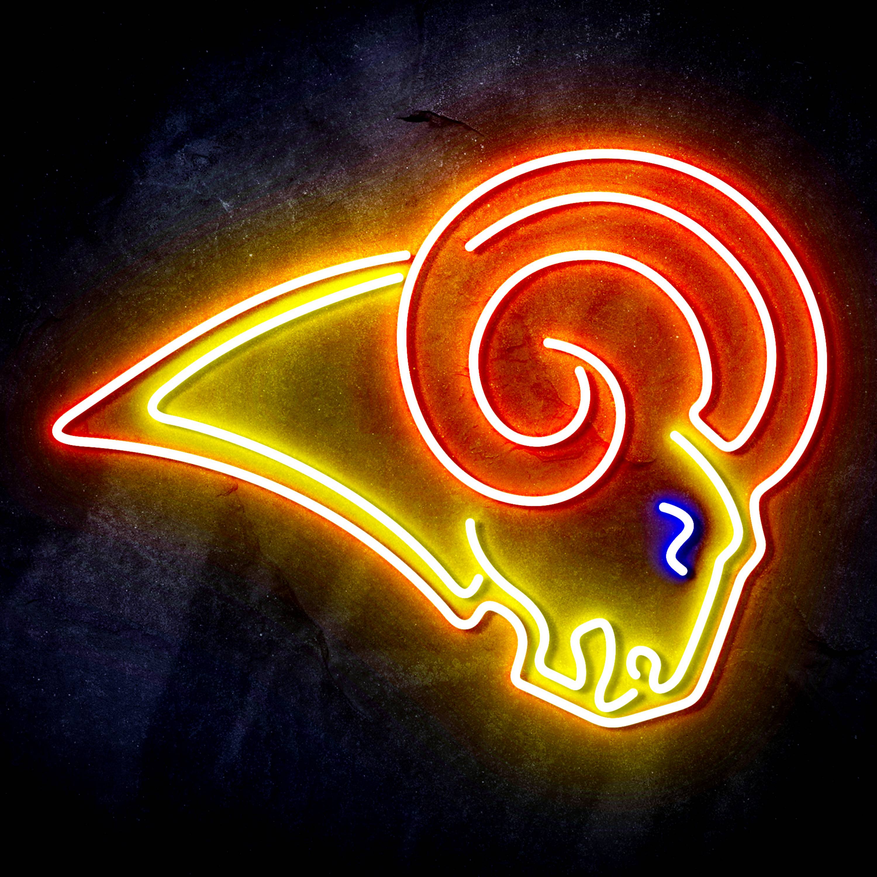 NFL Los Angeles Rams Flex Neon-like LED Sign