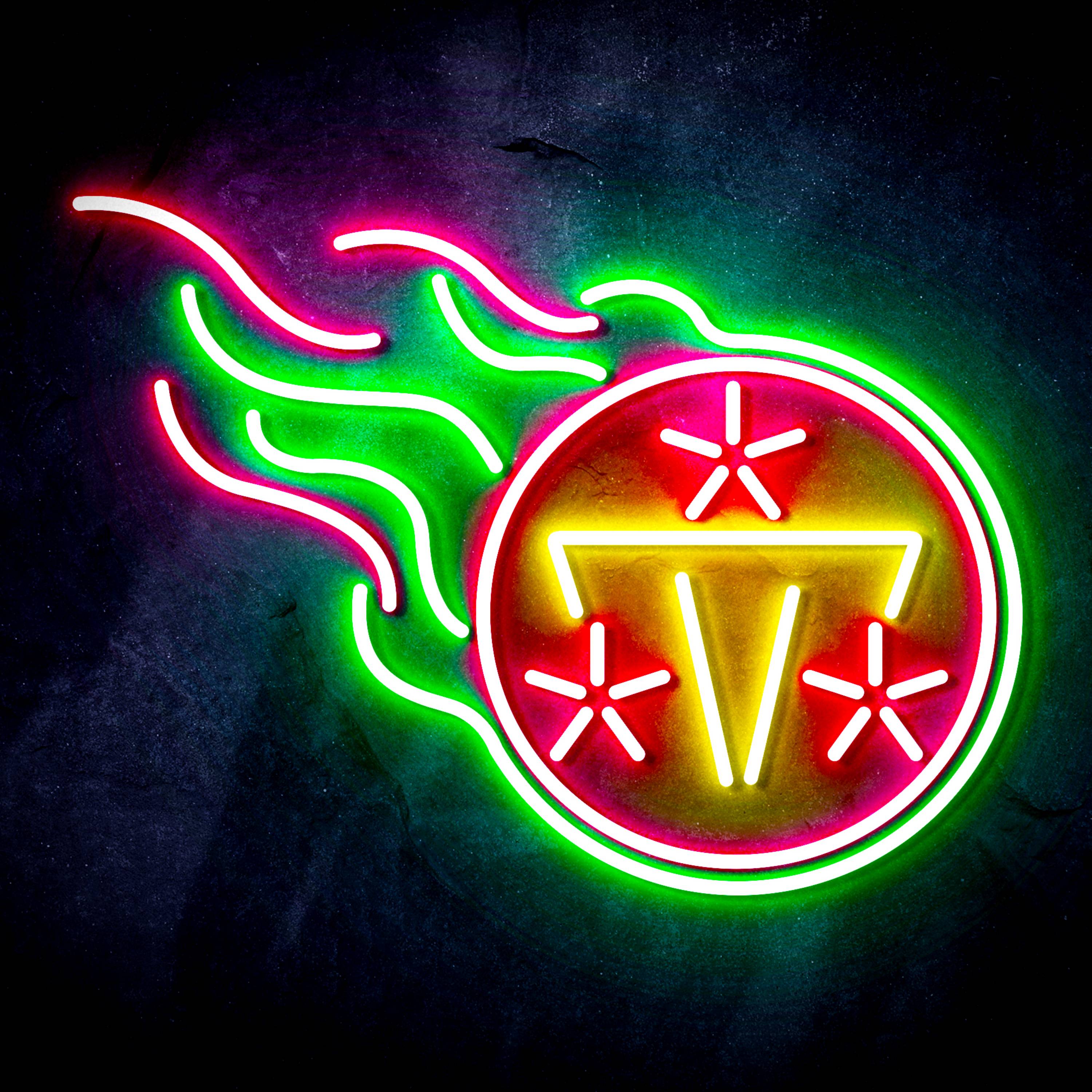 NFL Tennessee Titans Flex Neon-like LED Sign