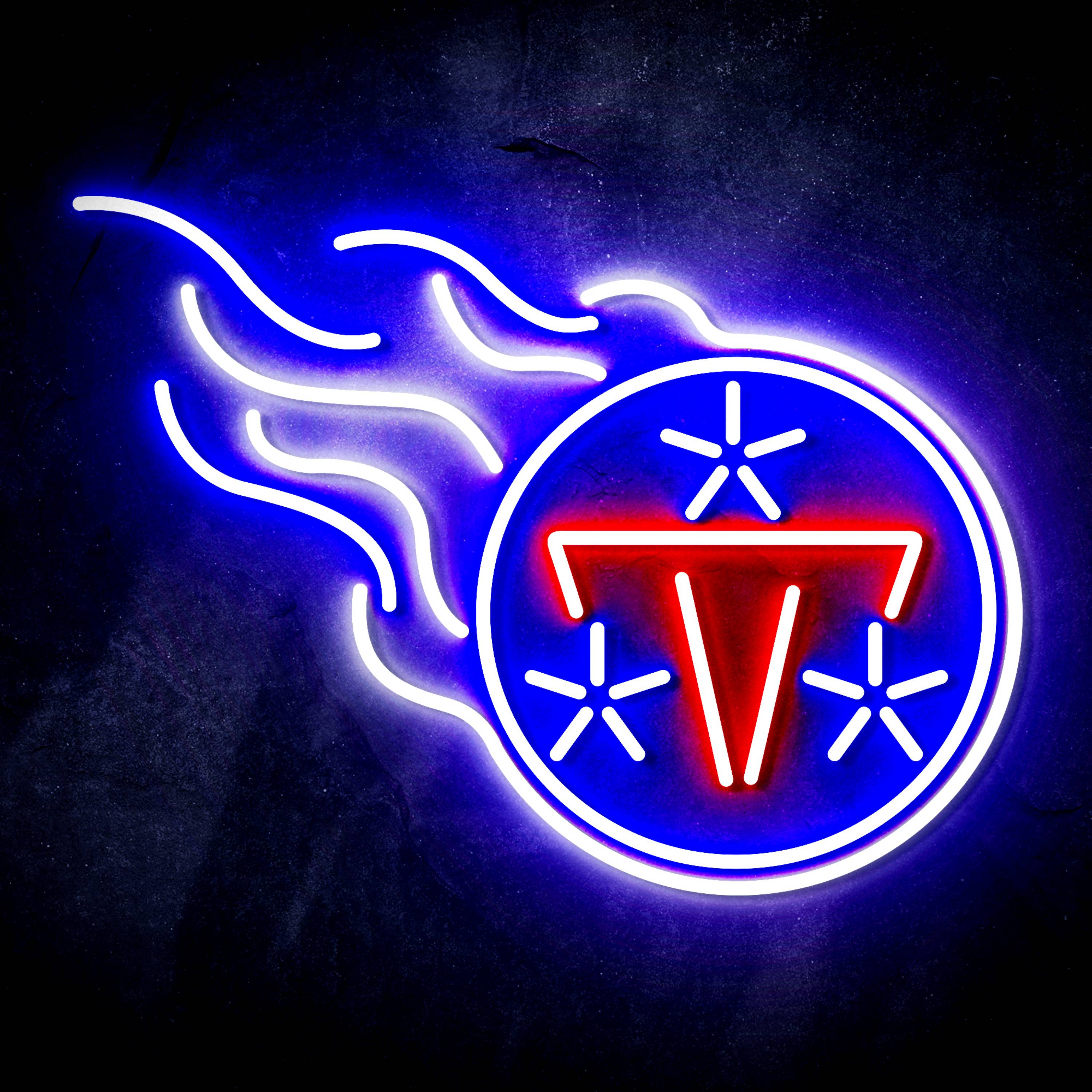 NFL Tennessee Titans Flex Neon-like LED Sign