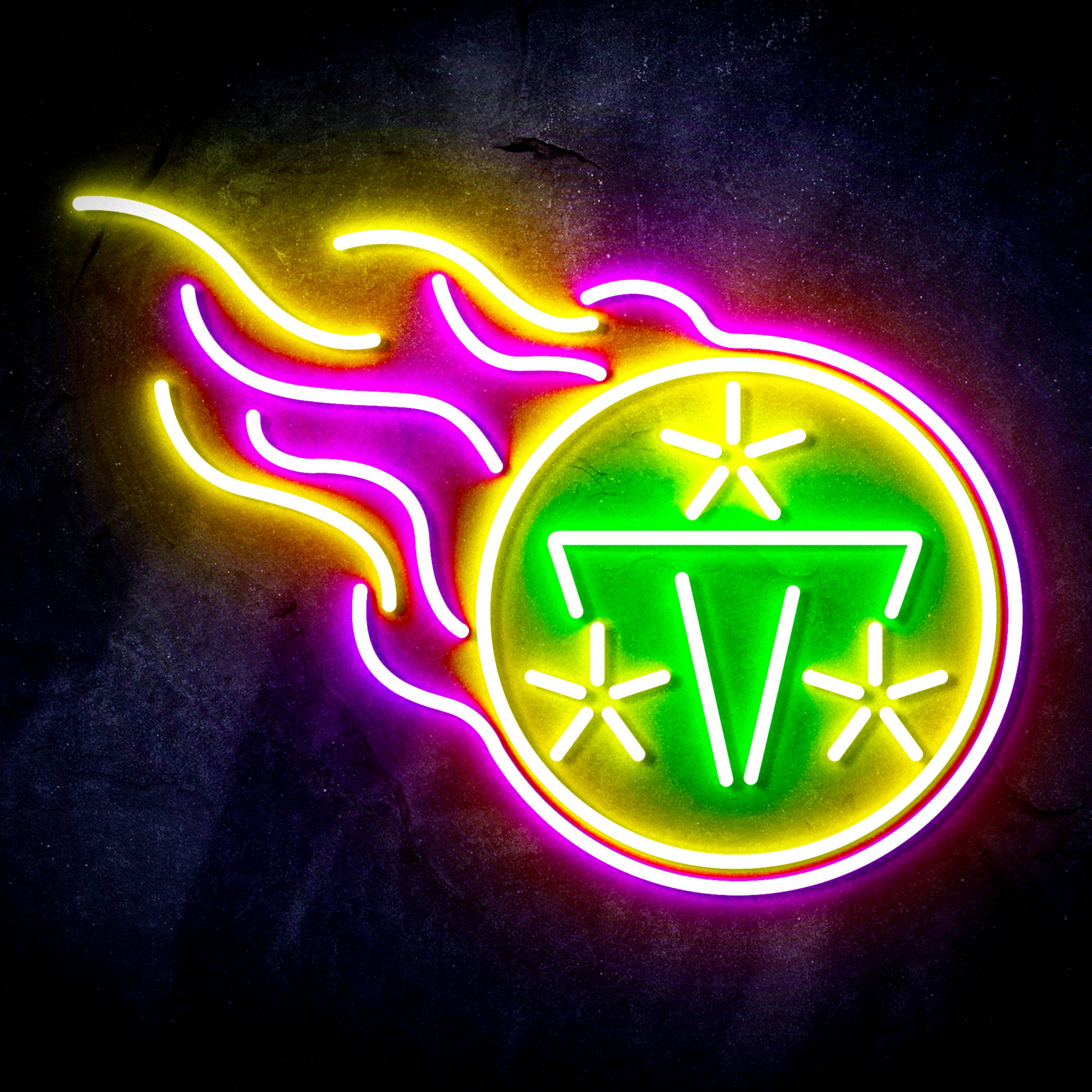 NFL Tennessee Titans Flex Neon-like LED Sign