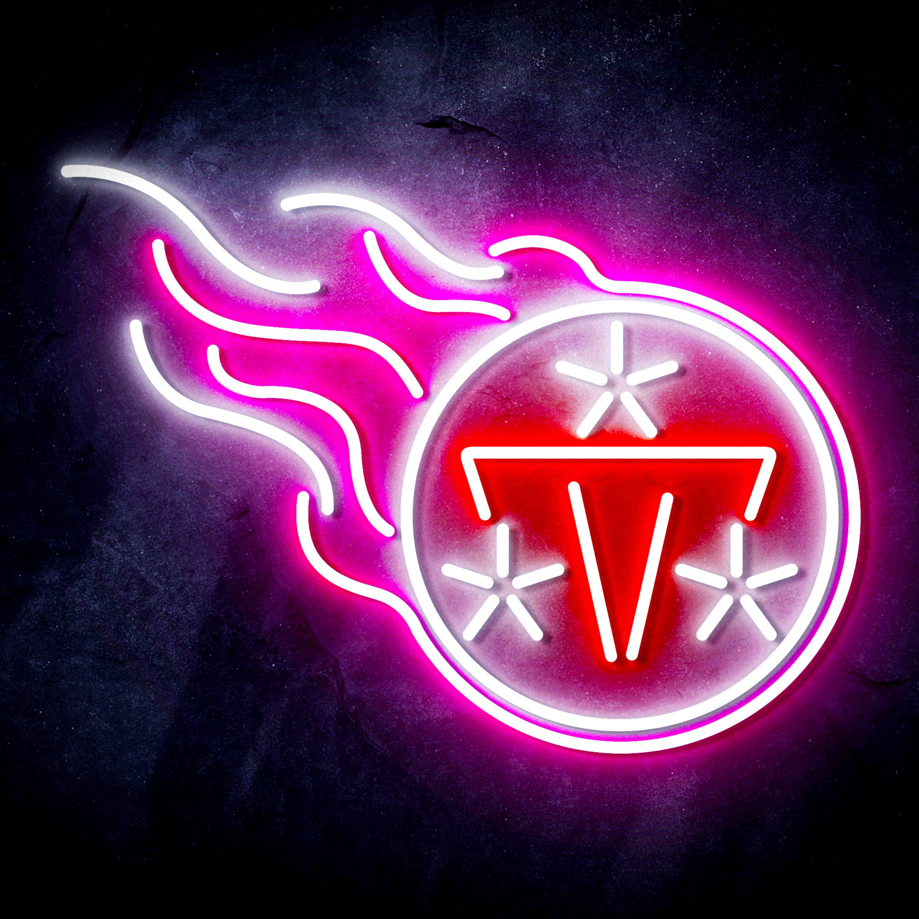 NFL Tennessee Titans Flex Neon-like LED Sign