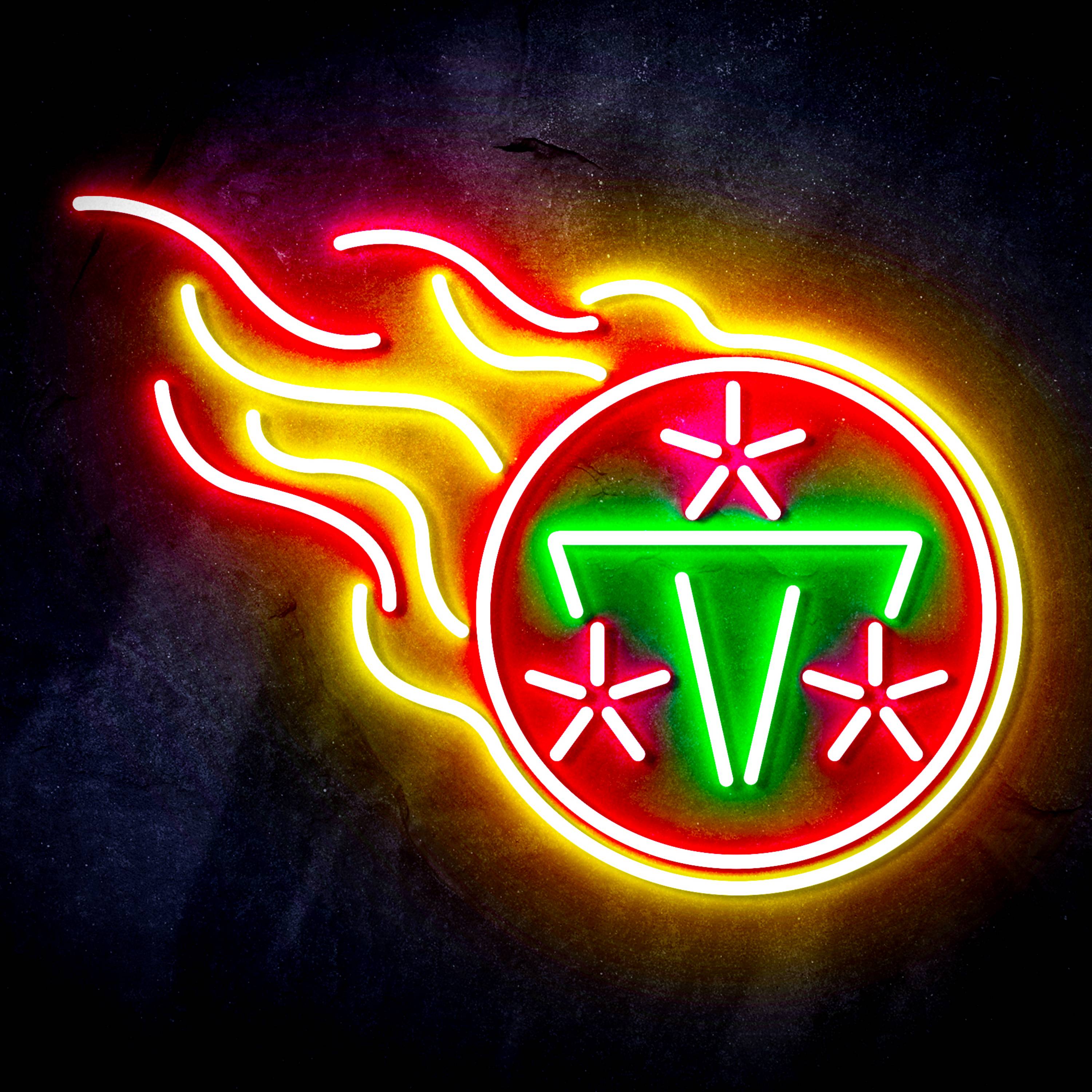 NFL Tennessee Titans Flex Neon-like LED Sign