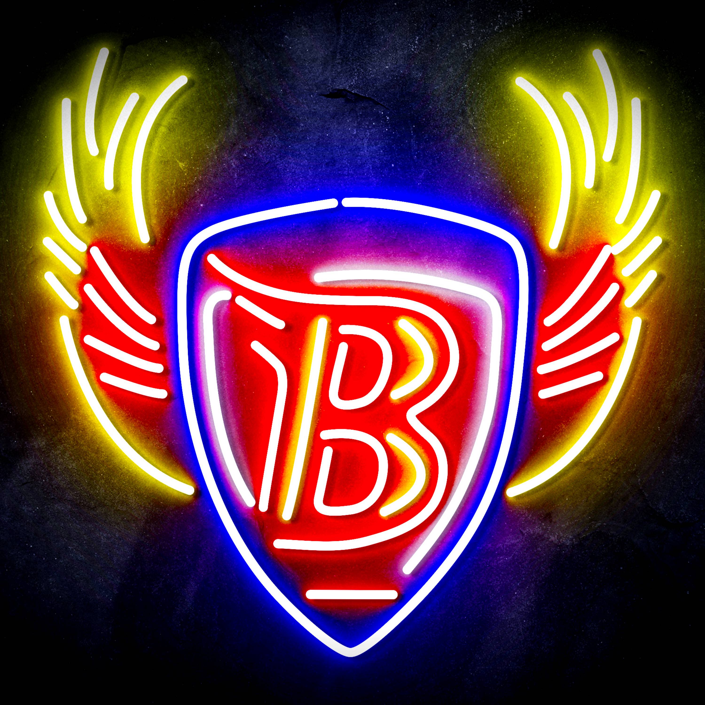 NFL Baltimore Ravens Flex Neon-like LED Sign