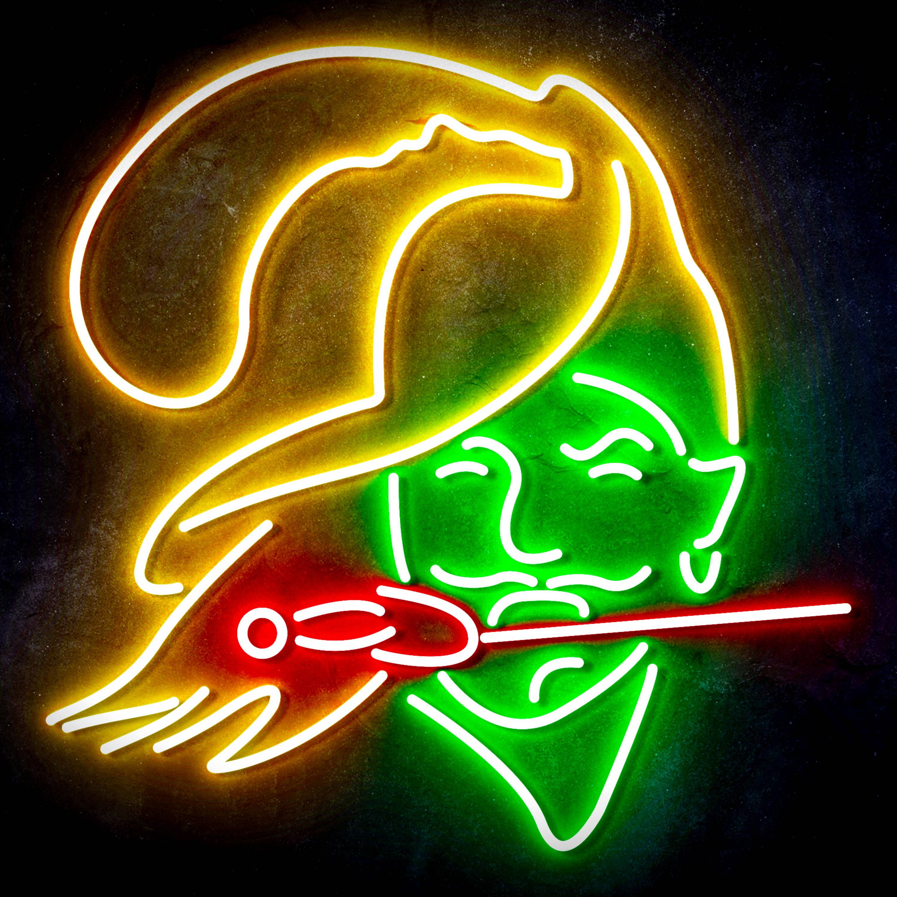 NFL Tampa Bay Buccaneers Flex Neon-like LED Sign