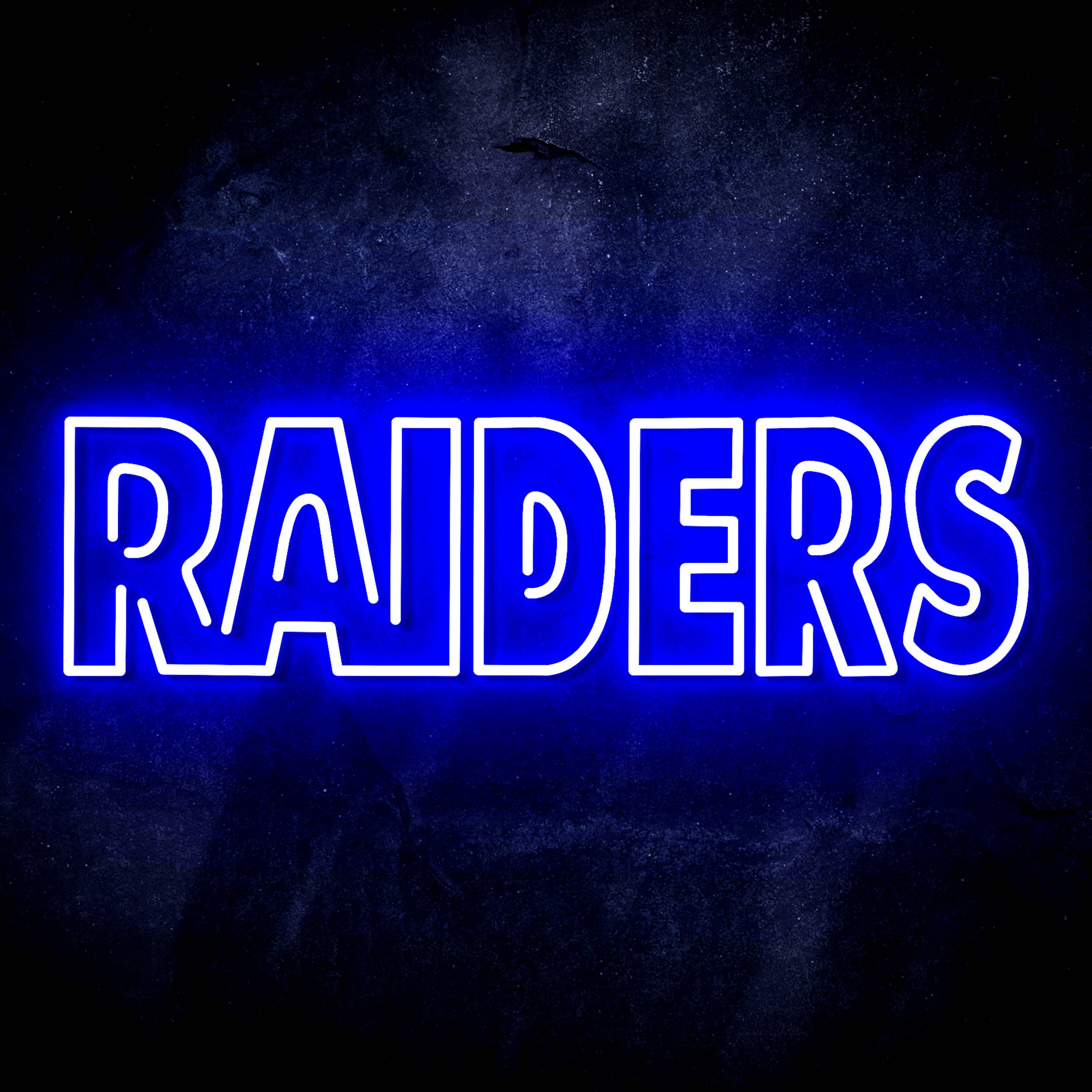 NFL RAIDERS Flex Neon-like LED Sign