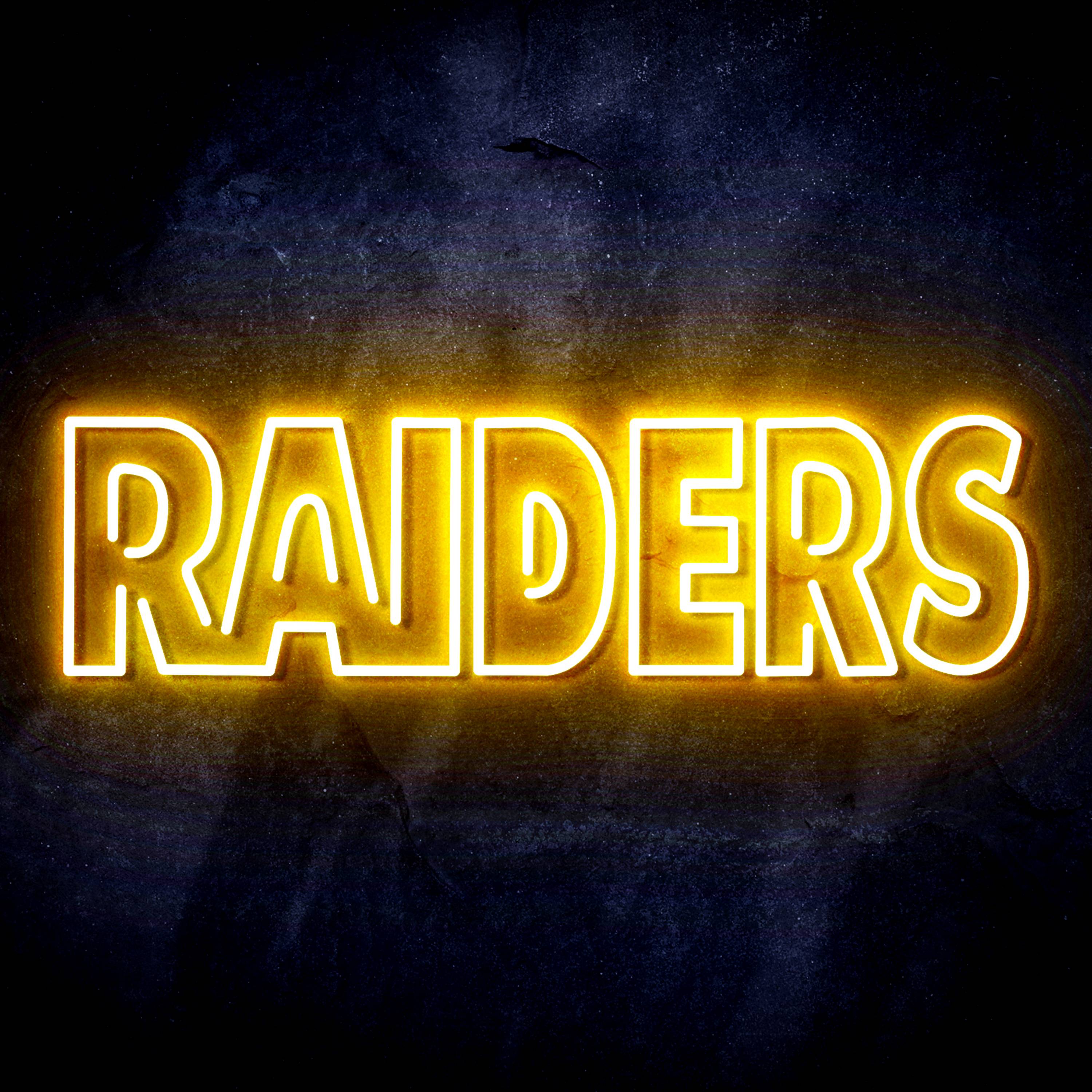 NFL RAIDERS Flex Neon-like LED Sign