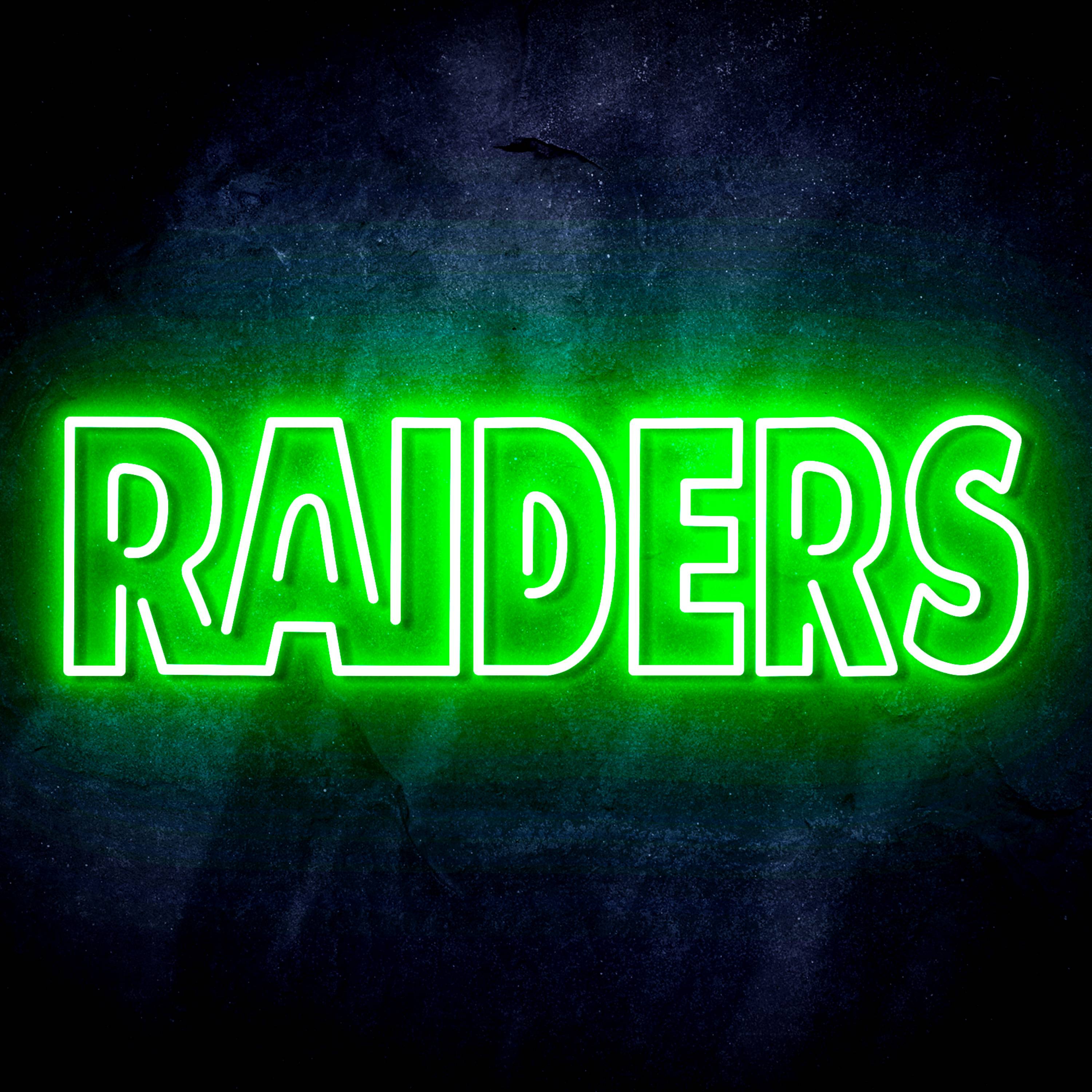 NFL RAIDERS Flex Neon-like LED Sign