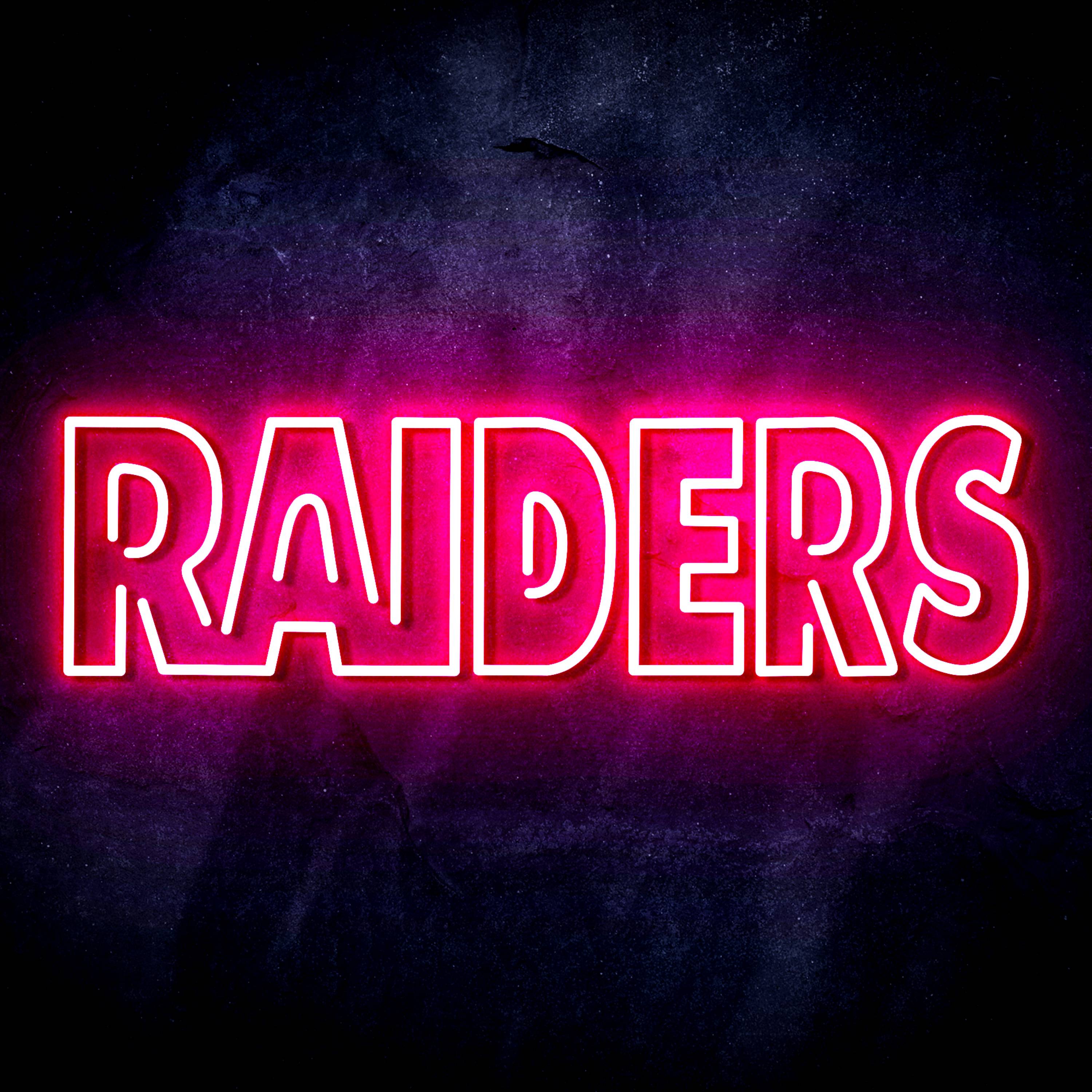NFL RAIDERS Flex Neon-like LED Sign