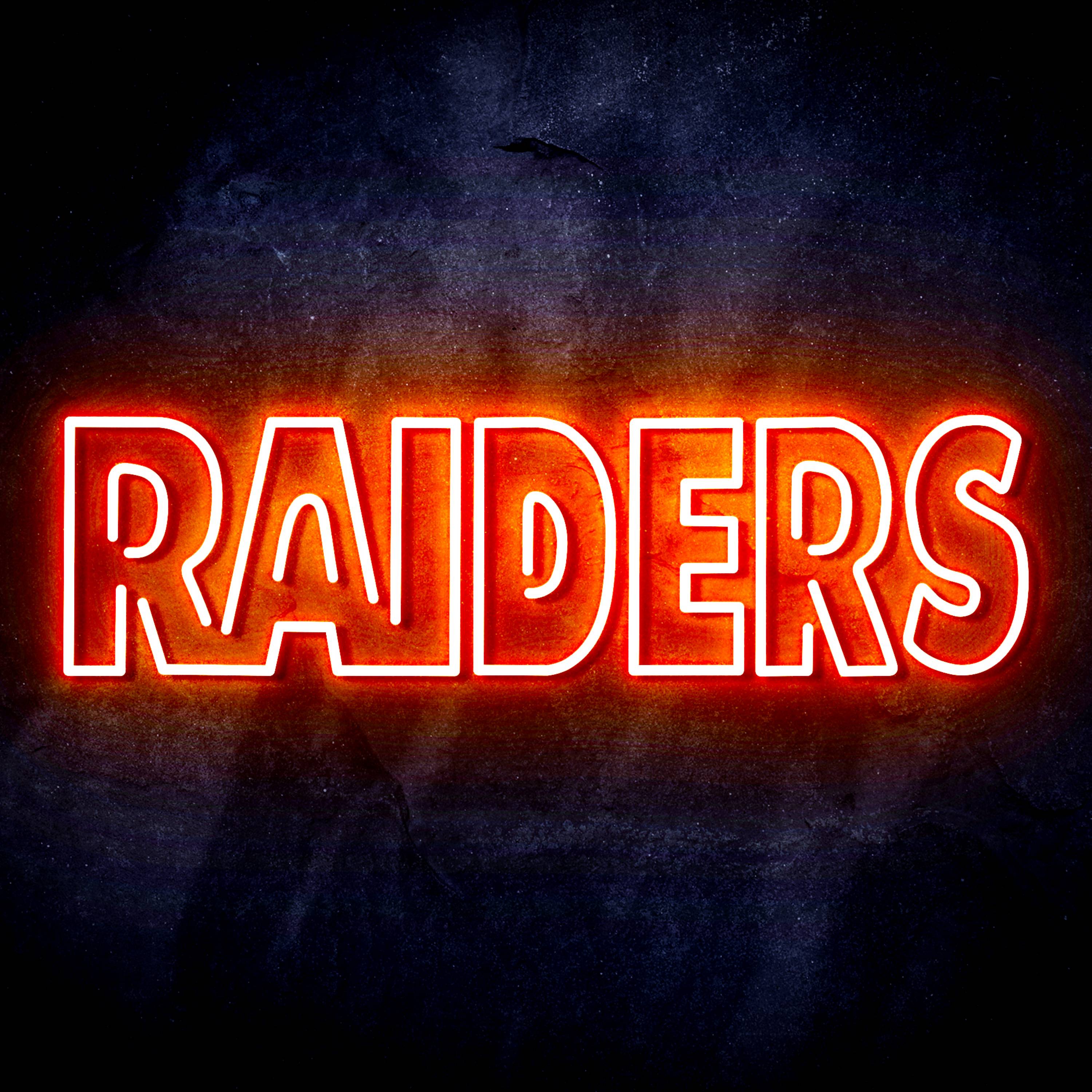 NFL RAIDERS Flex Neon-like LED Sign