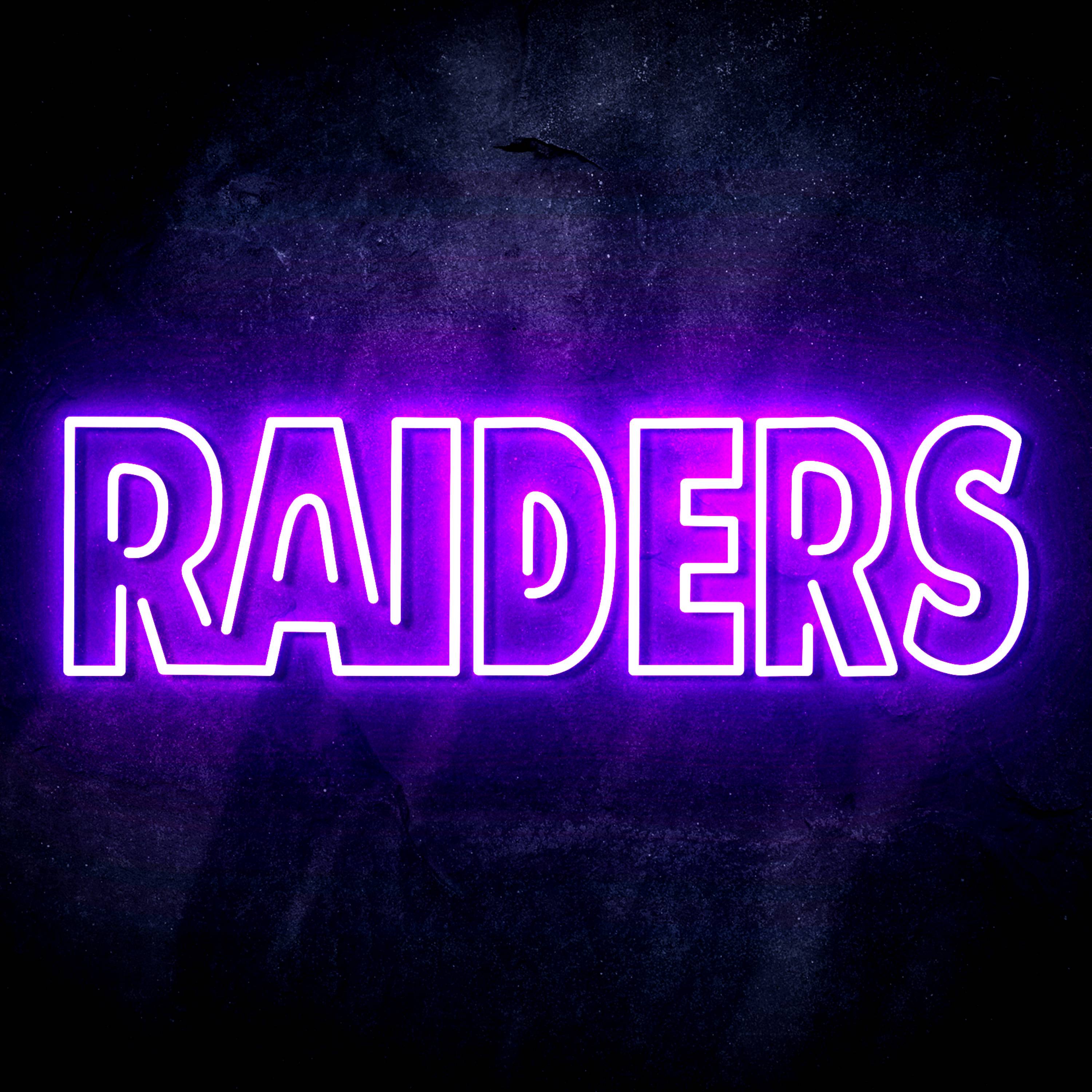 NFL RAIDERS Flex Neon-like LED Sign