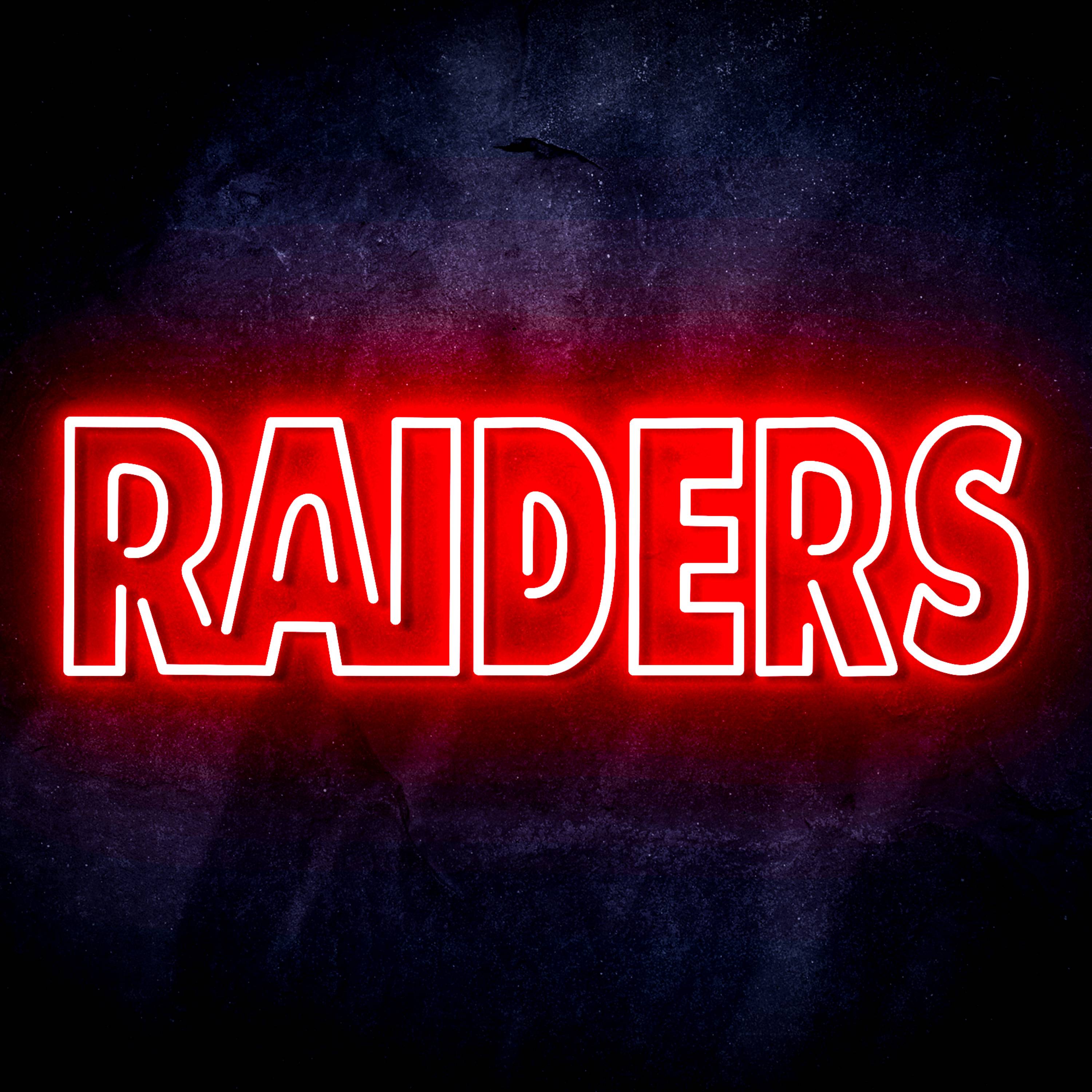 NFL RAIDERS Flex Neon-like LED Sign
