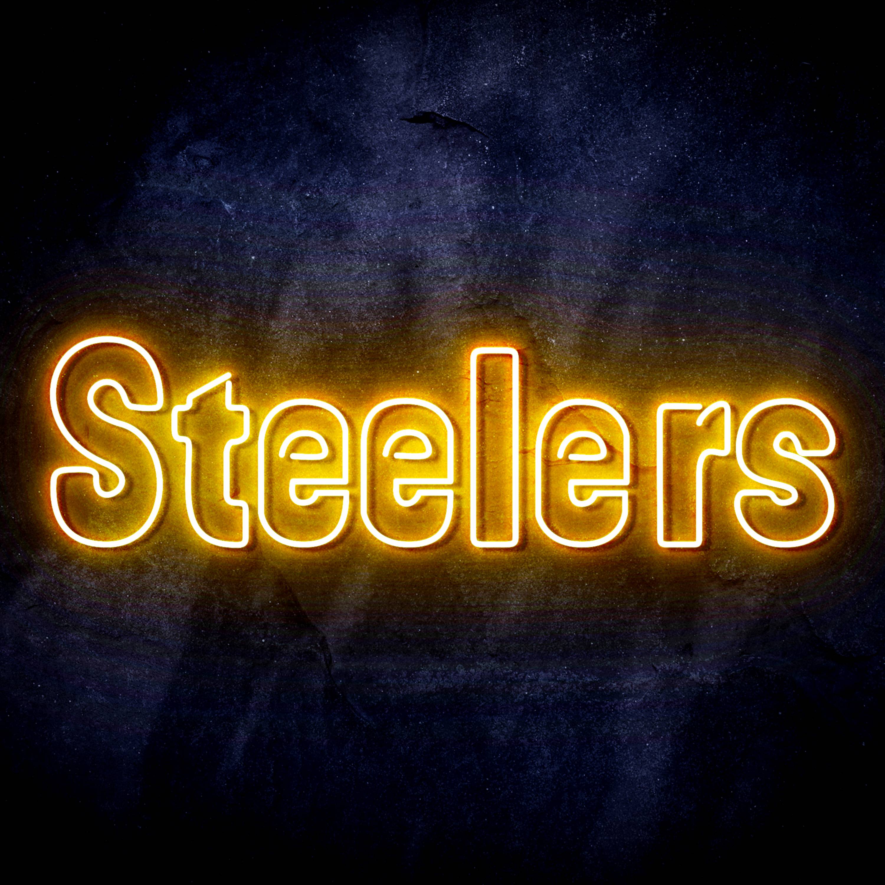 NFL STEELERS Flex Neon-like LED Sign