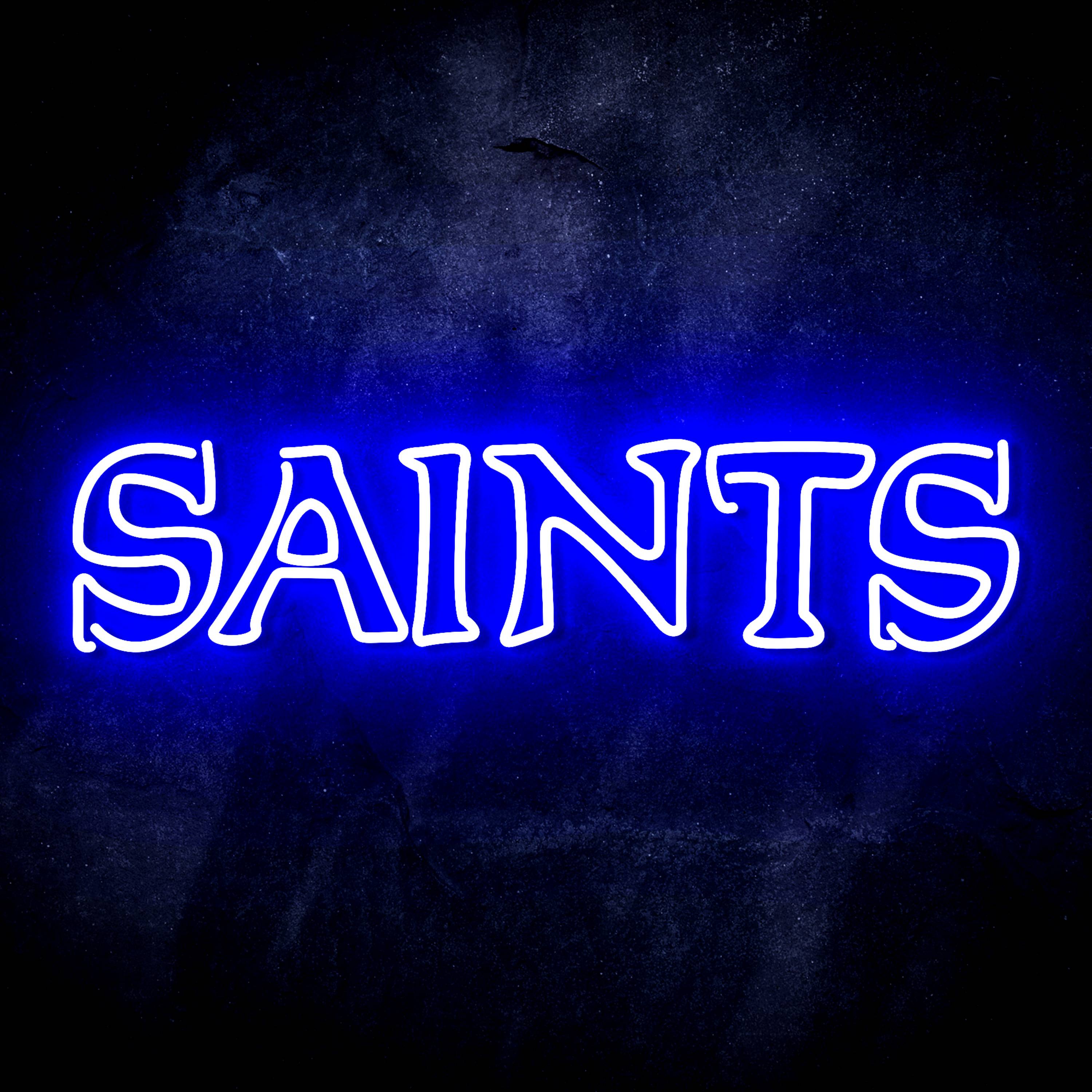 NFL SAINTS Flex Neon-like LED Sign
