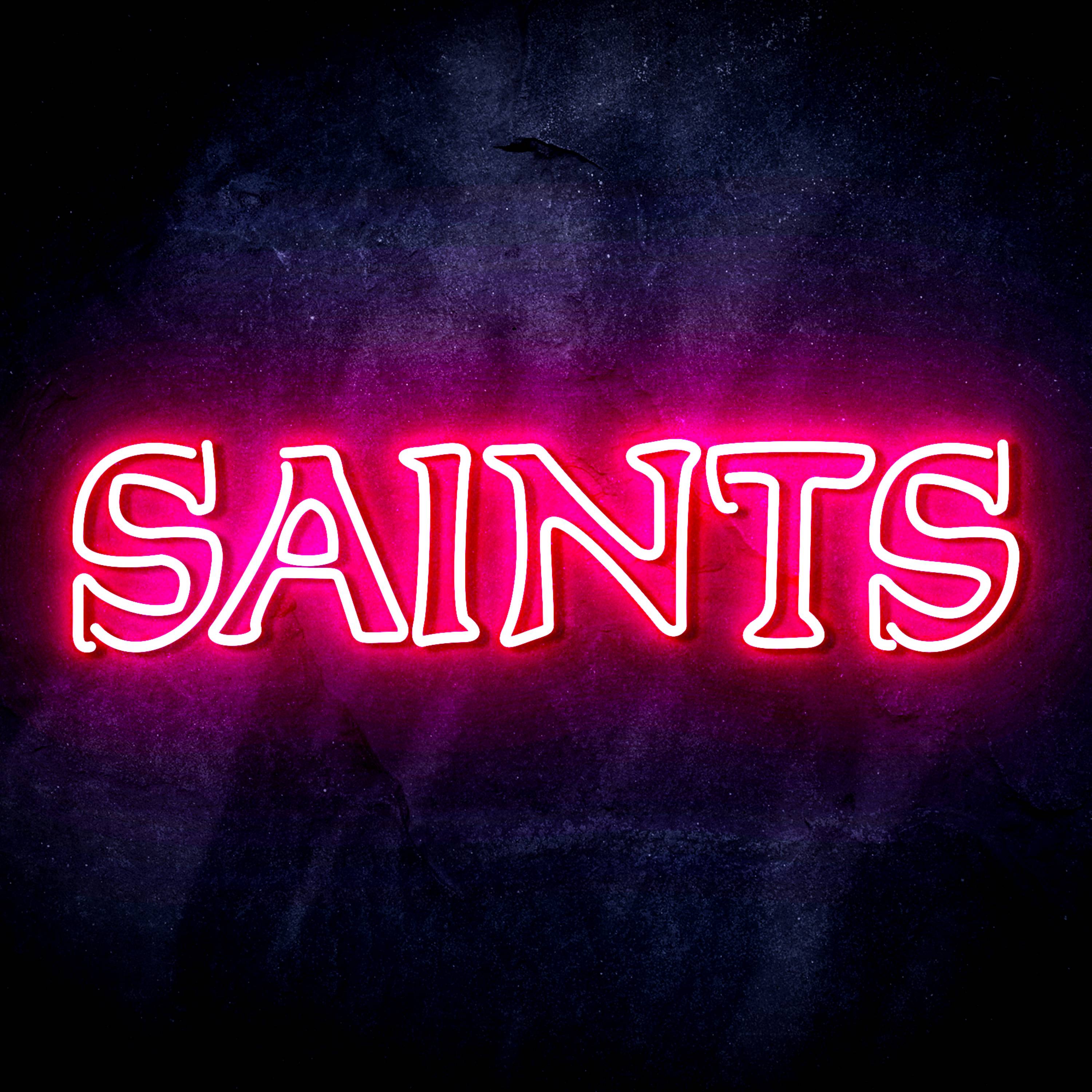 NFL SAINTS Flex Neon-like LED Sign